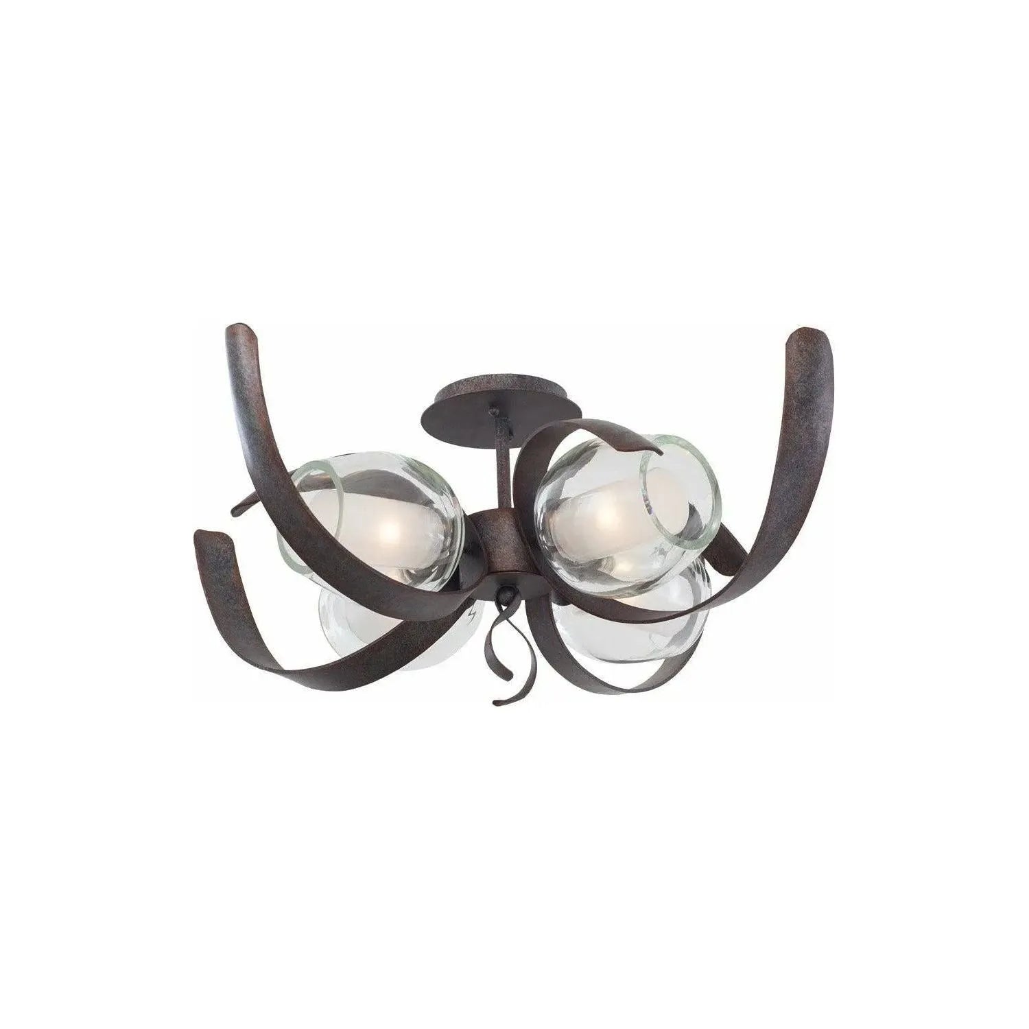 Kalco - Solana LED Semi Flush Mount - 7549OC | Montreal Lighting & Hardware