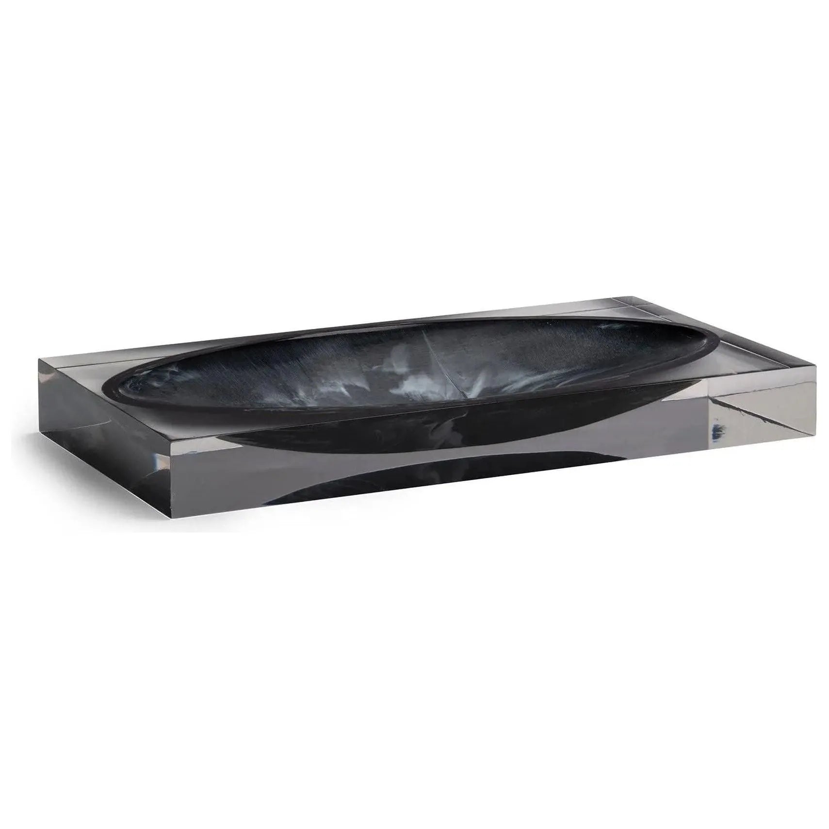 Kassatex - Ducale Black Bath Accessories - ADE-TR-BW | Montreal Lighting & Hardware