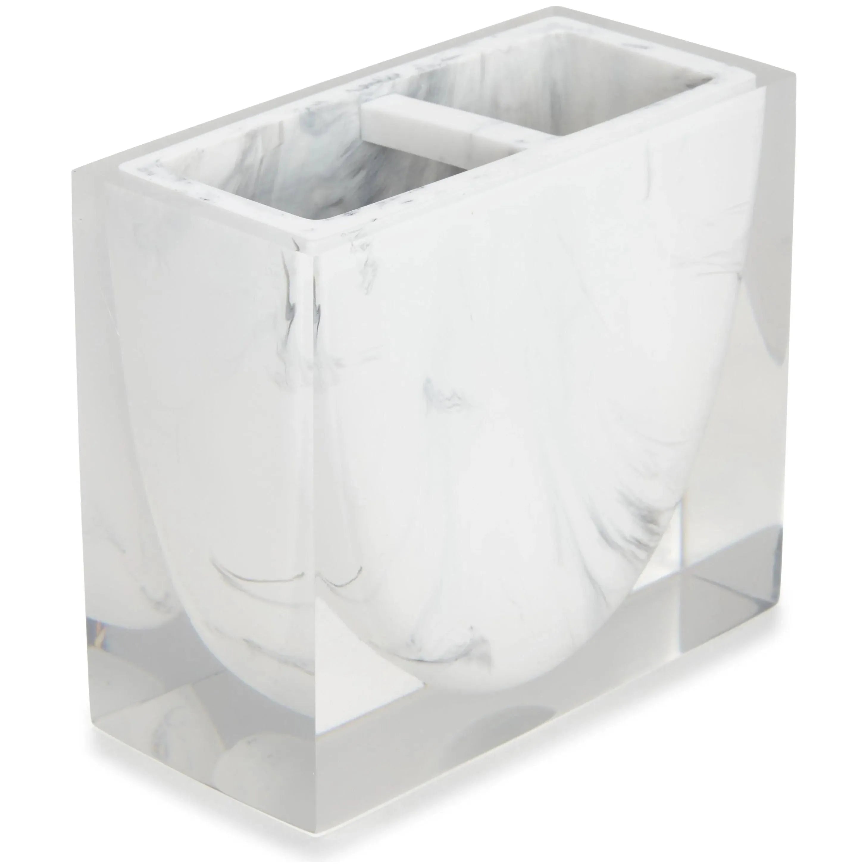 Kassatex - Ducale White Bath Accessories - ADE-TBH-WB | Montreal Lighting & Hardware