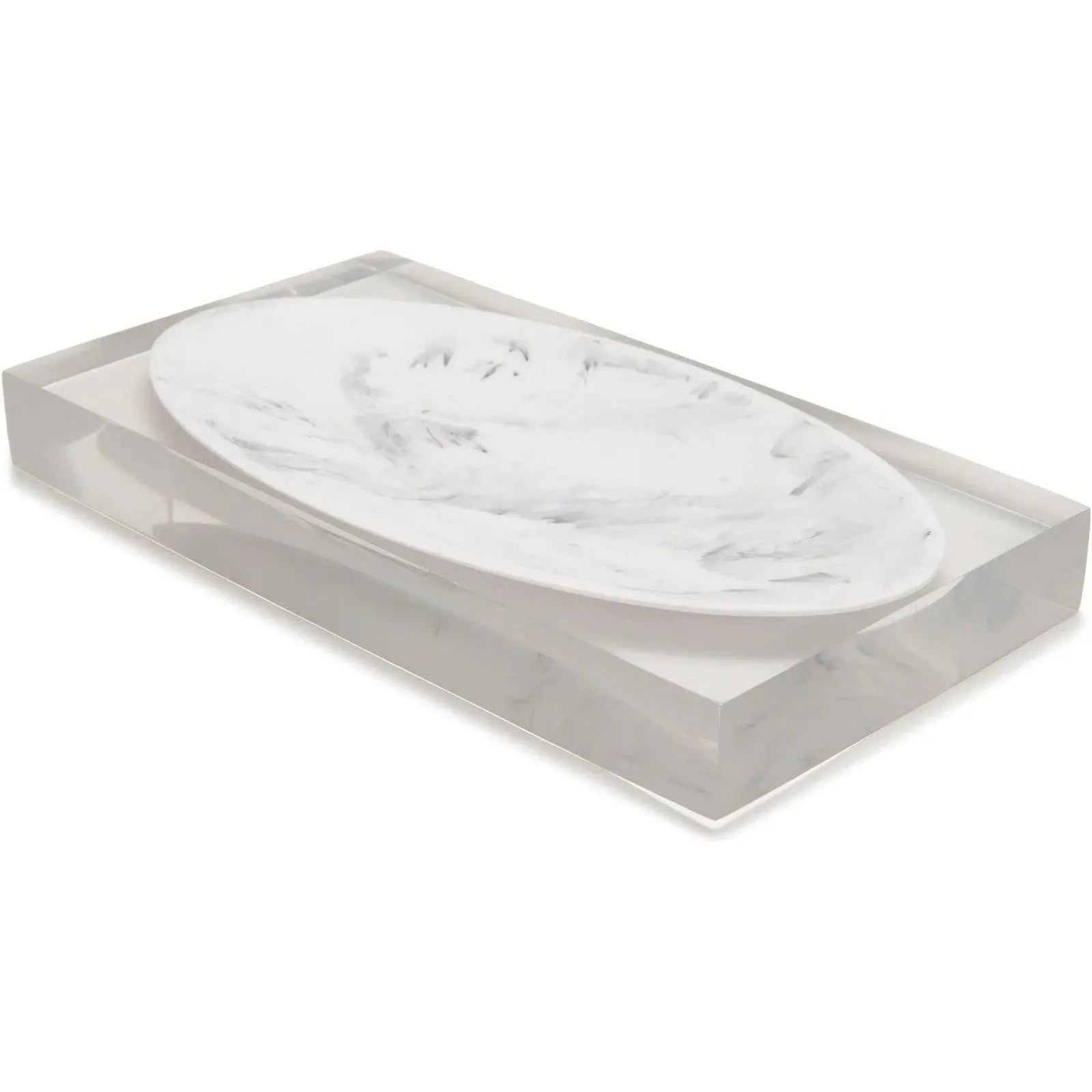 Kassatex - Ducale White Bath Accessories - ADE-TR-WB | Montreal Lighting & Hardware
