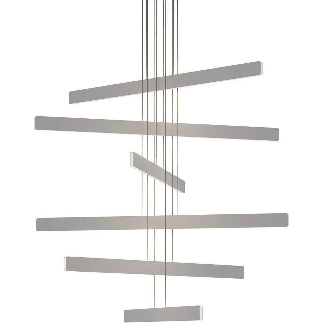 Koncept - Sub LED Multi-Pendant - SUB-C6-SW-SIL-CNP | Montreal Lighting & Hardware