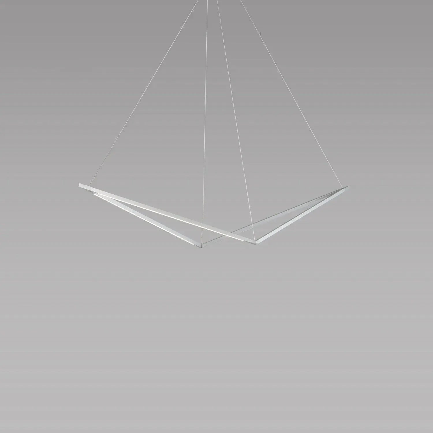 Koncept - Z-Bar Bird 24-Inch LED Pendant - ZBP-24-B-SW-SIL-CNP | Montreal Lighting & Hardware
