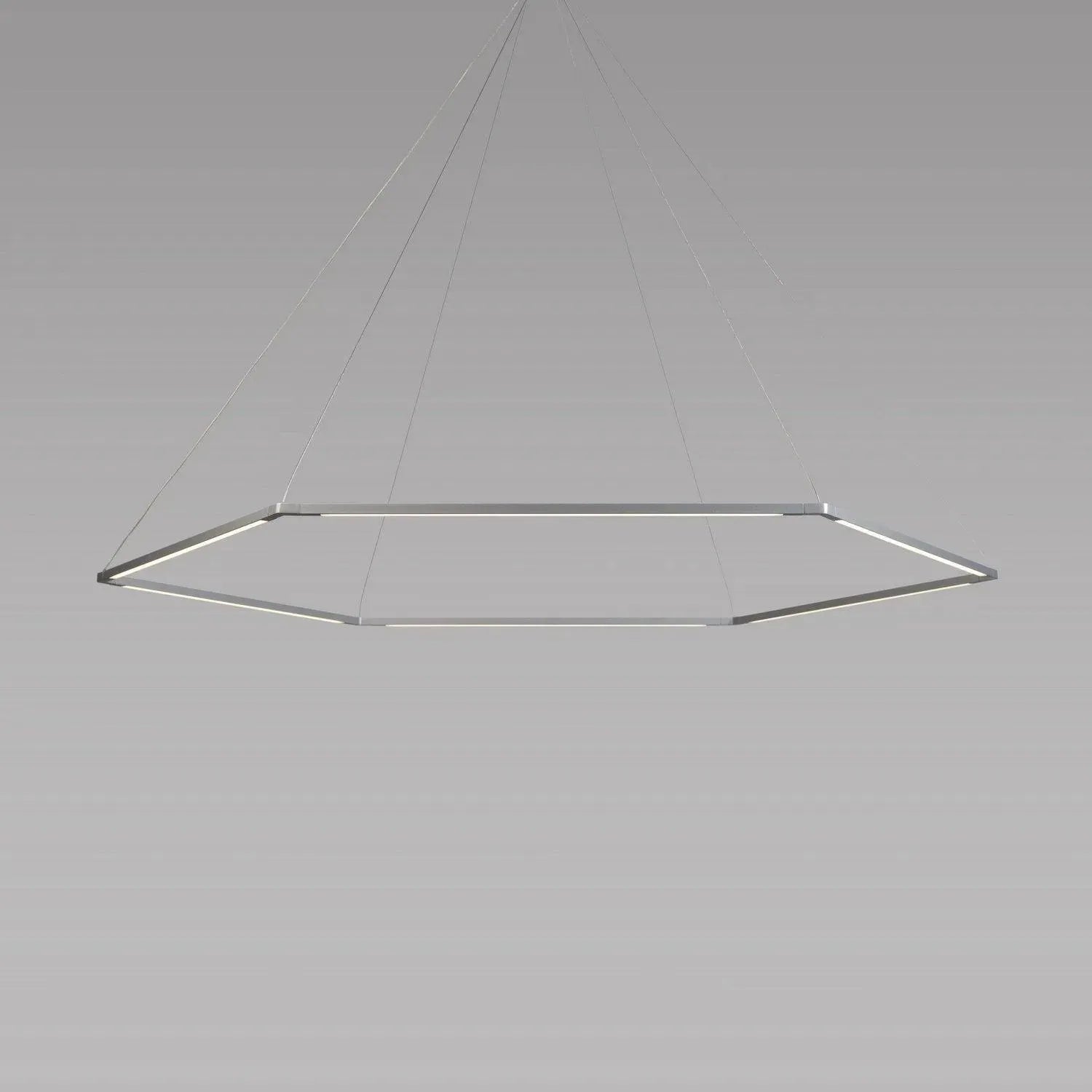 Koncept - Z-Bar Honeycomb 24-Inch LED Pendant - ZBP-24-H-SW-SIL-CNP | Montreal Lighting & Hardware