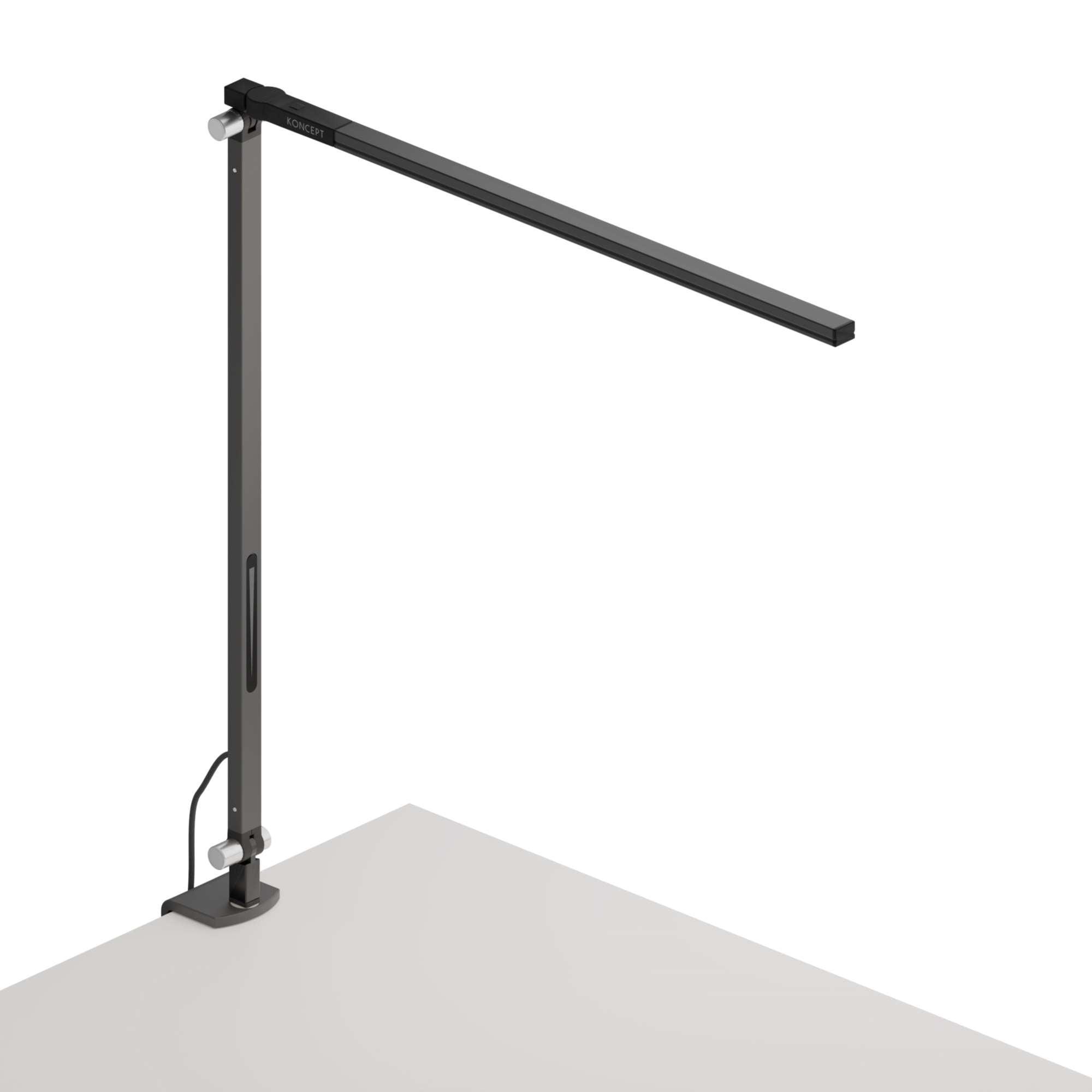 Koncept - Z-Bar Solo LED Desk Lamp - AR1000-CD-MBK-2CL | Montreal Lighting & Hardware