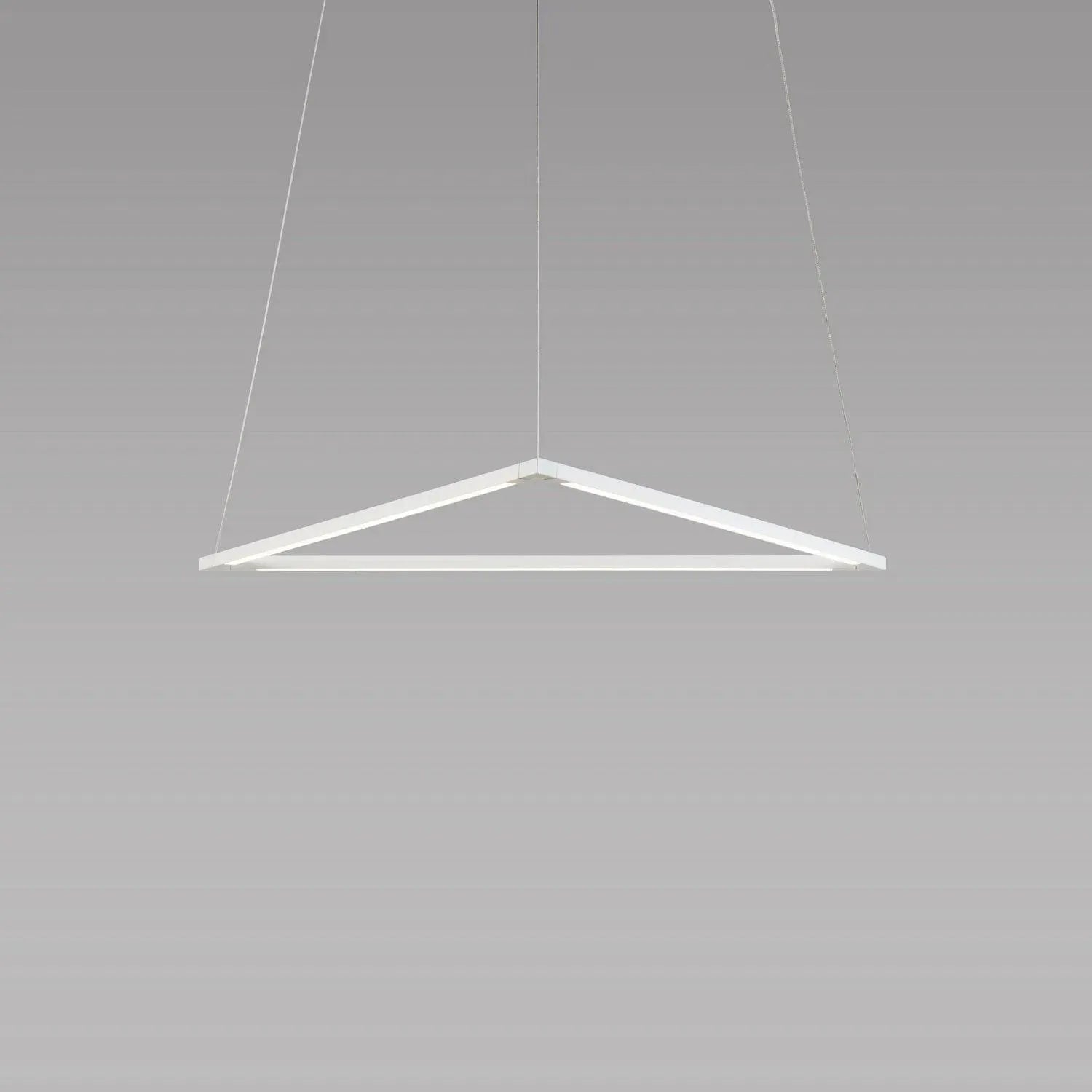 Koncept - Z-Bar Triangle 24-Inch LED Pendant - ZBP-24-T-SW-MWT-CNP | Montreal Lighting & Hardware