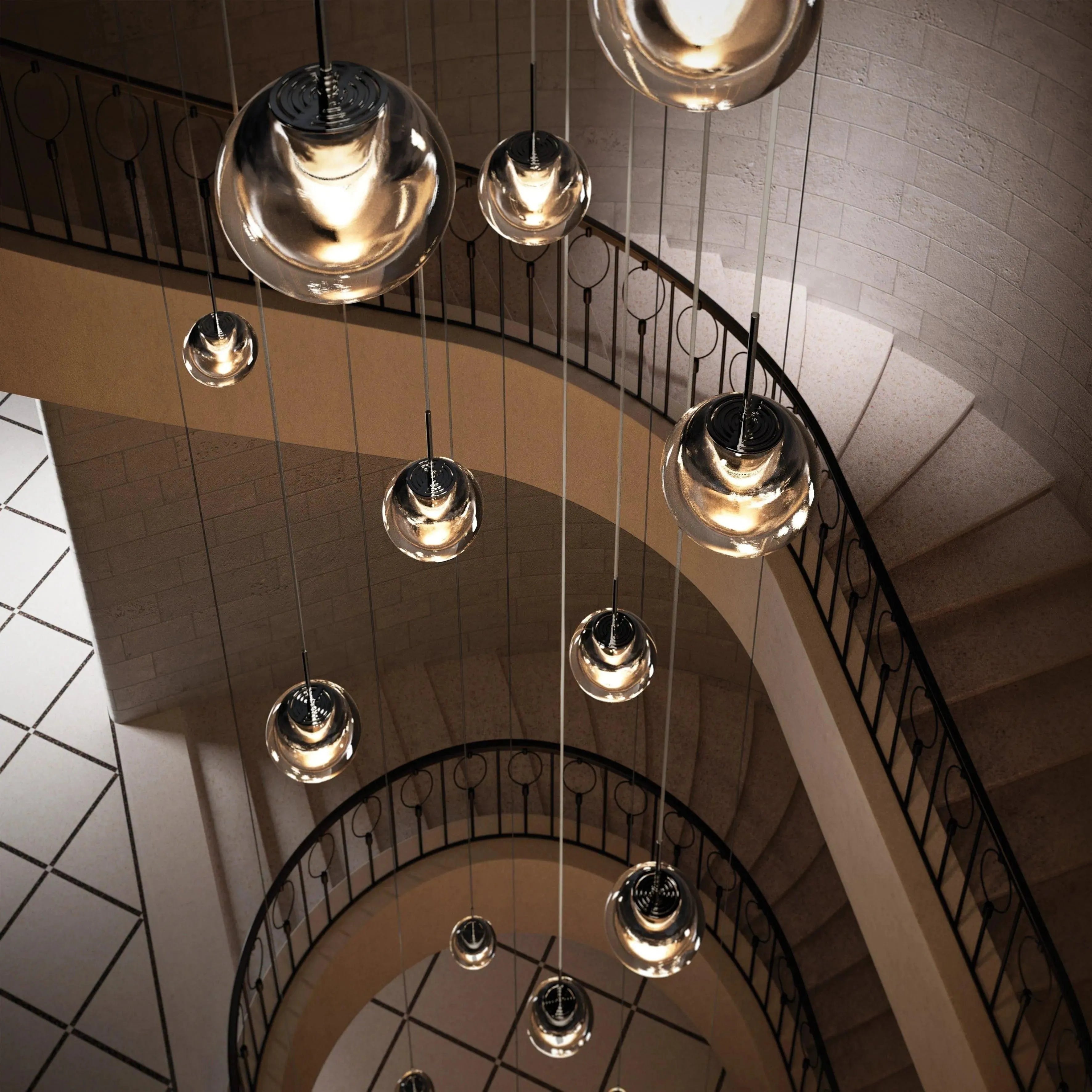Kundalini - Dew Chandelier - K04513715NUS | Montreal Lighting & Hardware