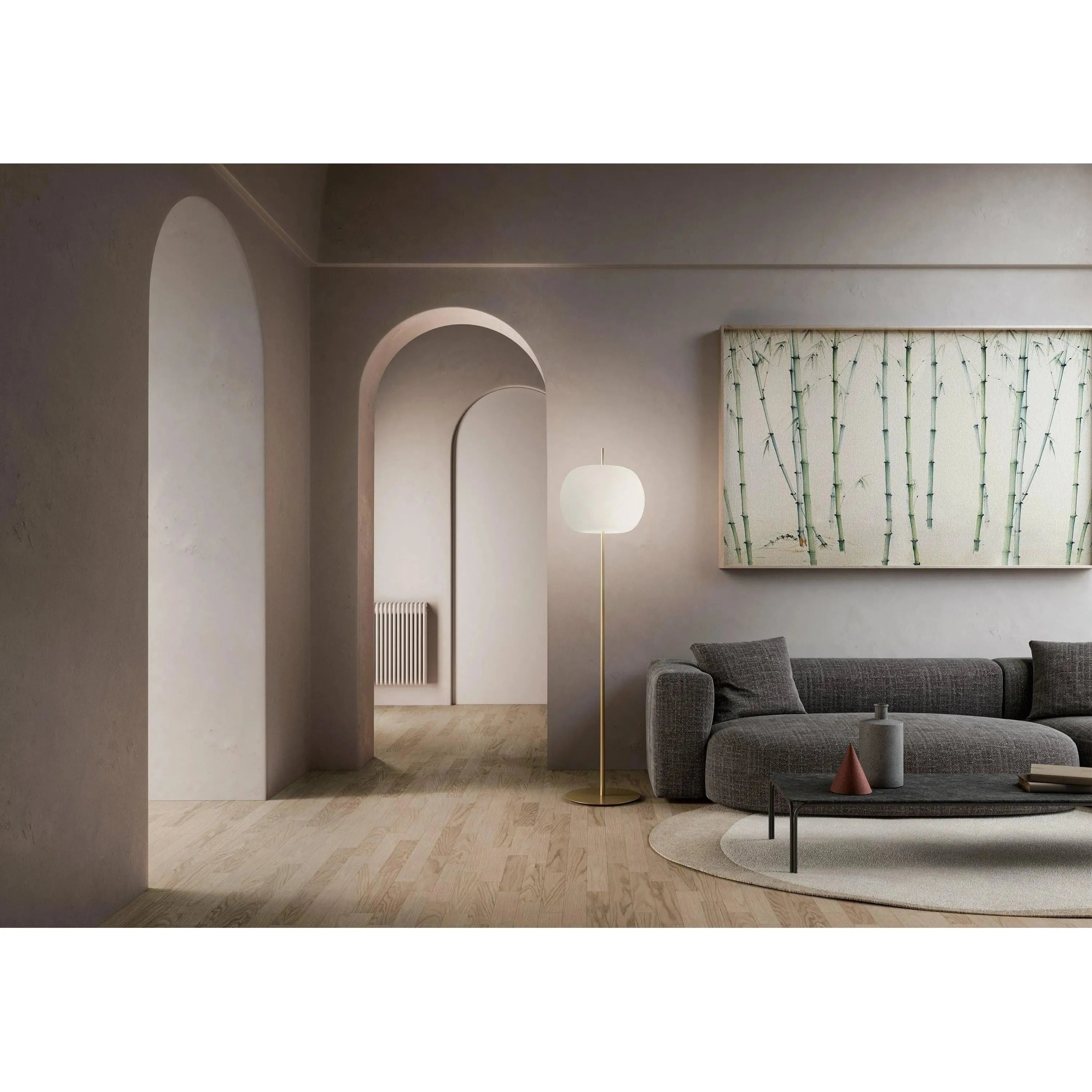 Kundalini - Kushi XL Floor Lamp - K219105NUS | Montreal Lighting & Hardware