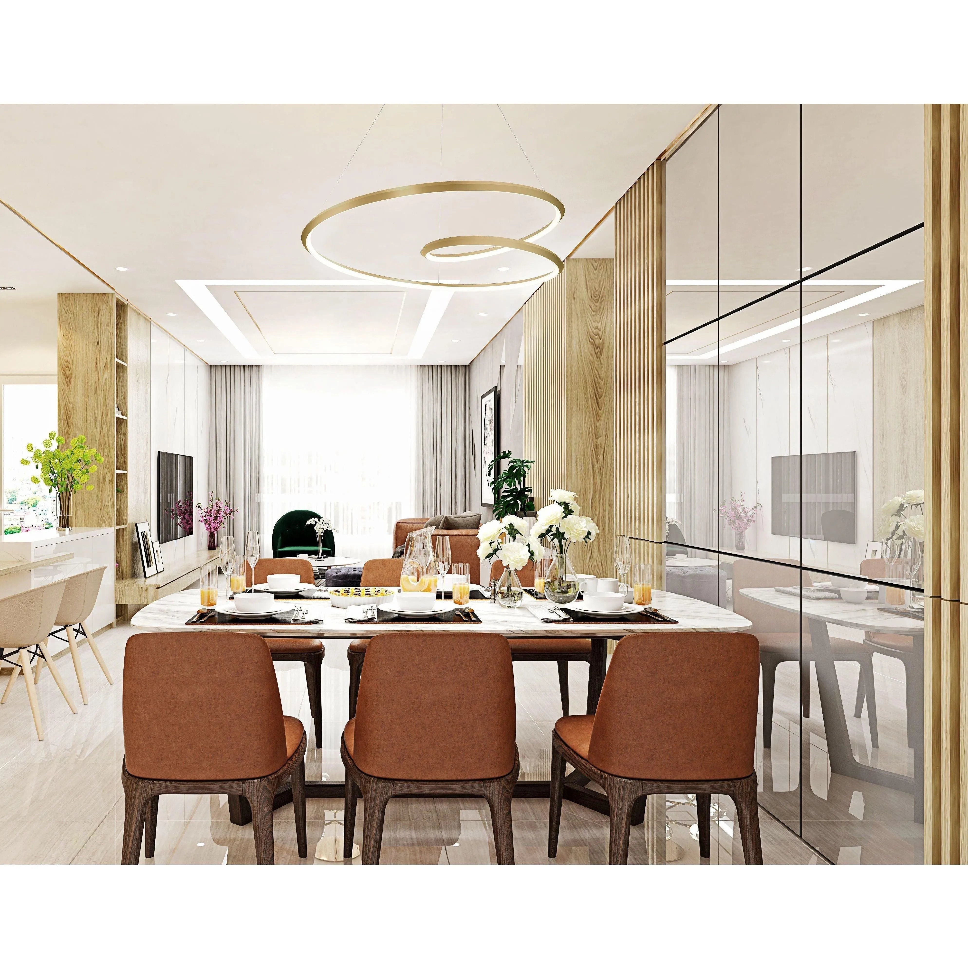 Kuzco Lighting - Ampersand Pendant - PD22332-BK | Montreal Lighting & Hardware