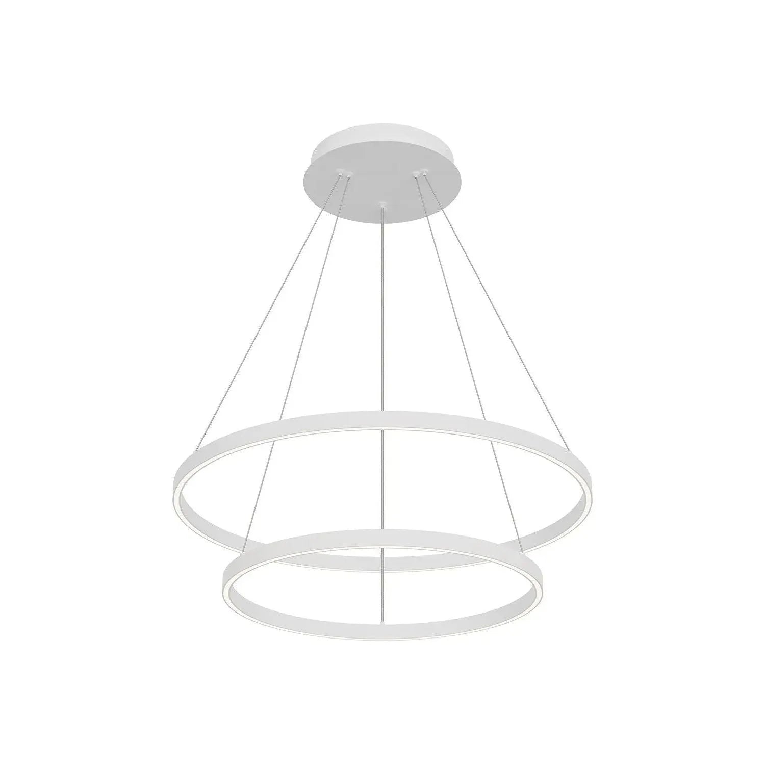 Kuzco Lighting - Cerchio LED Chandelier - CH87224-BG | Montreal Lighting & Hardware