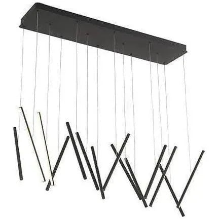 Kuzco Lighting - Chute Pendant - LP14840-BK | Montreal Lighting & Hardware