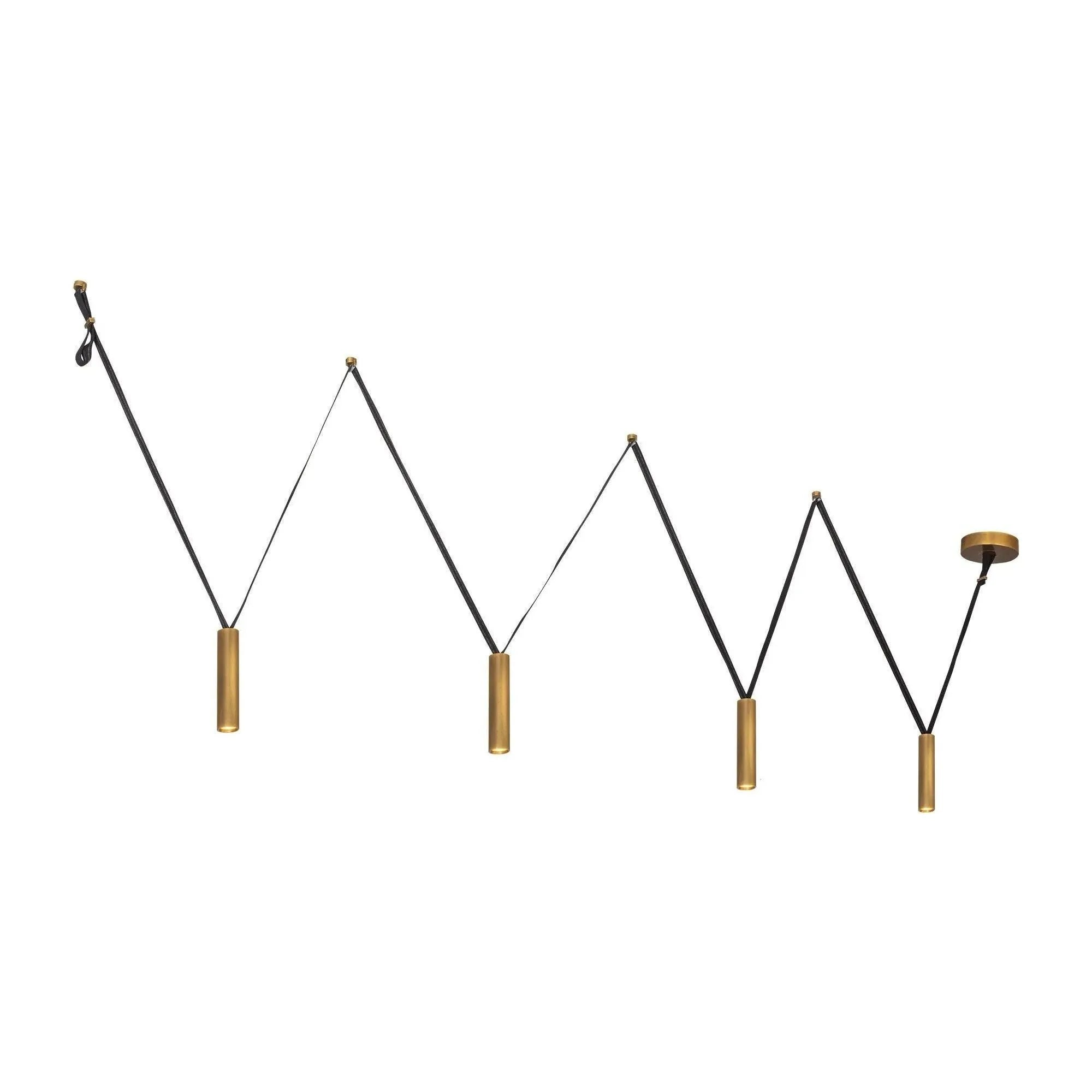 Kuzco Lighting - Mason LED Linear Pendant - LP90404-VB | Montreal Lighting & Hardware