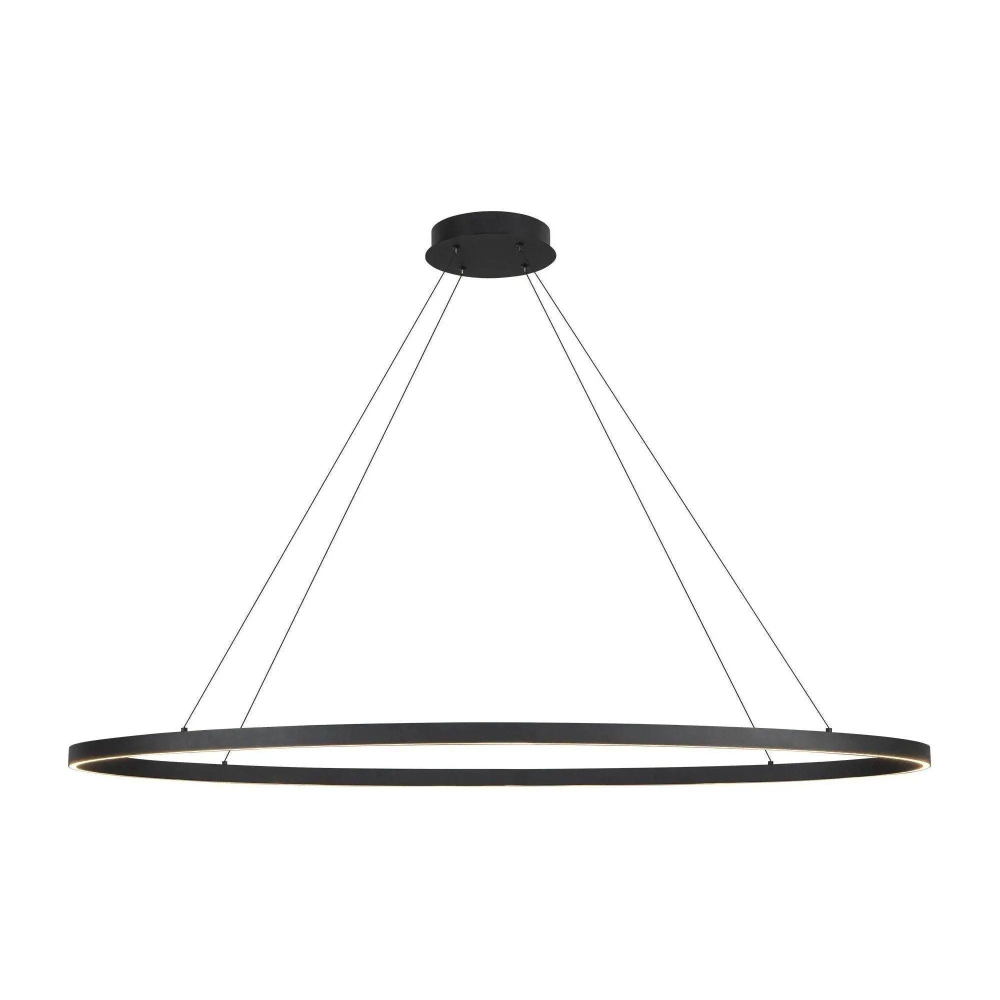 Kuzco Lighting - Ovale LED Linear Pendant - LP79153-BK | Montreal Lighting & Hardware