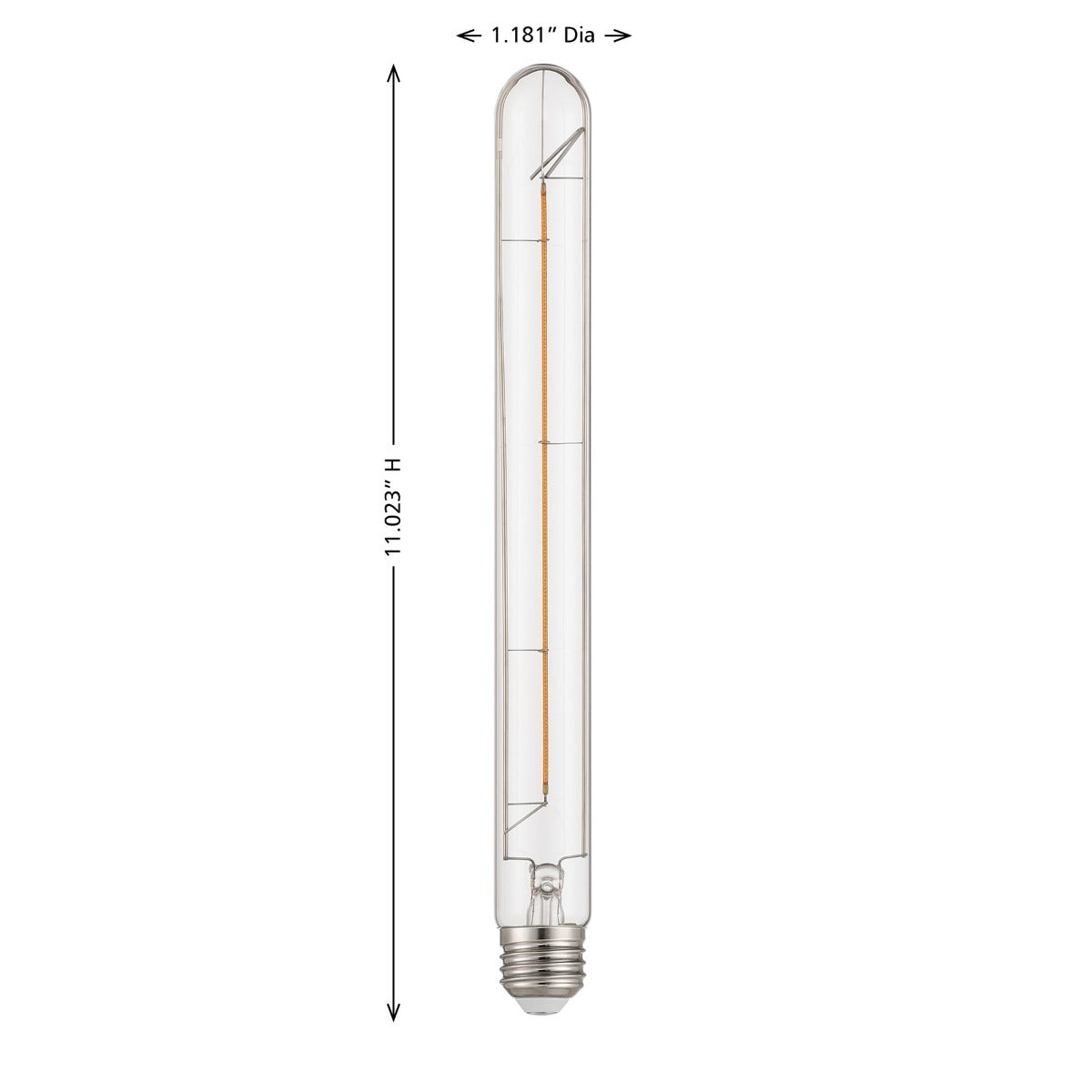 Savoy House LA1T9C53E26D11 5W E26 T9 5" 3000K Clear Dimmable Bulb in Clear