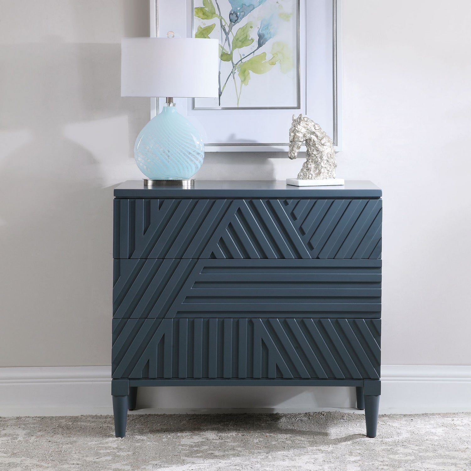 Uttermost - 25383 - Commode - Colby - Bleu