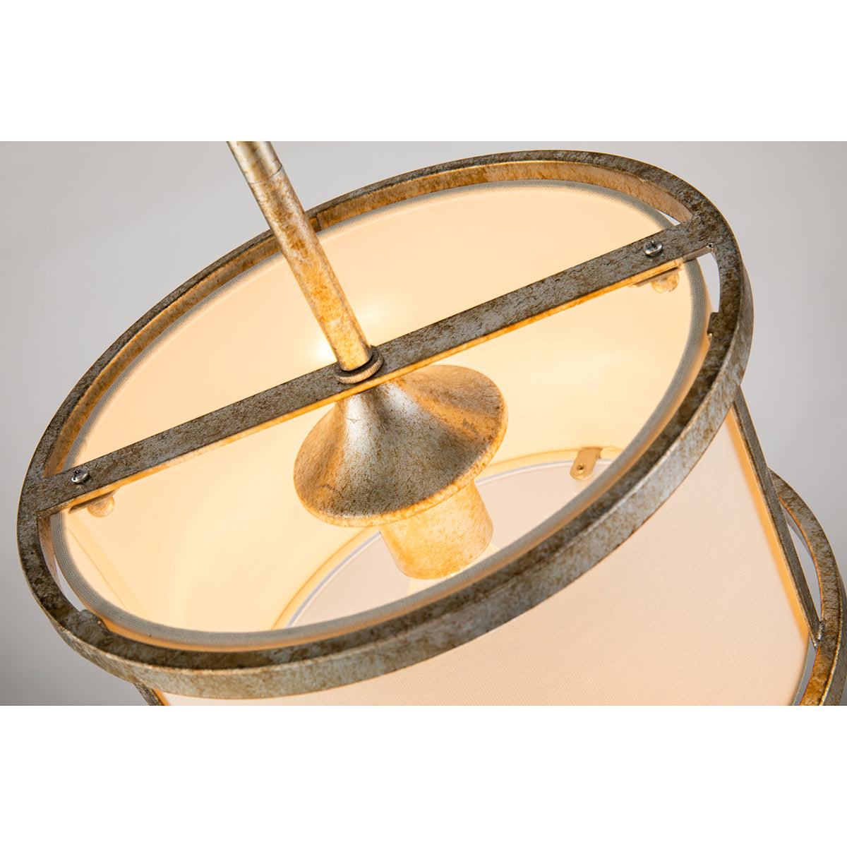 Lucas + McKearn - GN/Lemuria/MP-S - One Light Mini Suspension - Lémurie - Argent antique