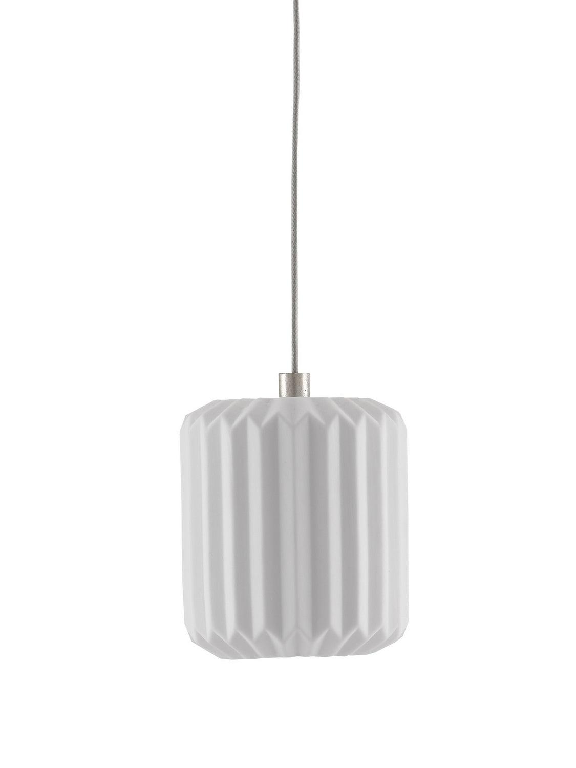 Currey and Company 9000-0709 Dove 1-Light Pendant in White/Silver