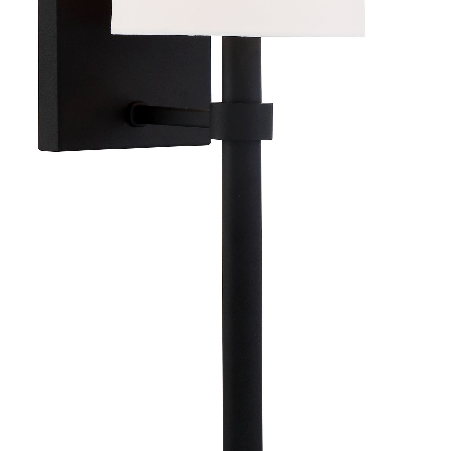 Crystorama - BRO-451-BF - Une lampe Murale - Bromley - Forgé noir