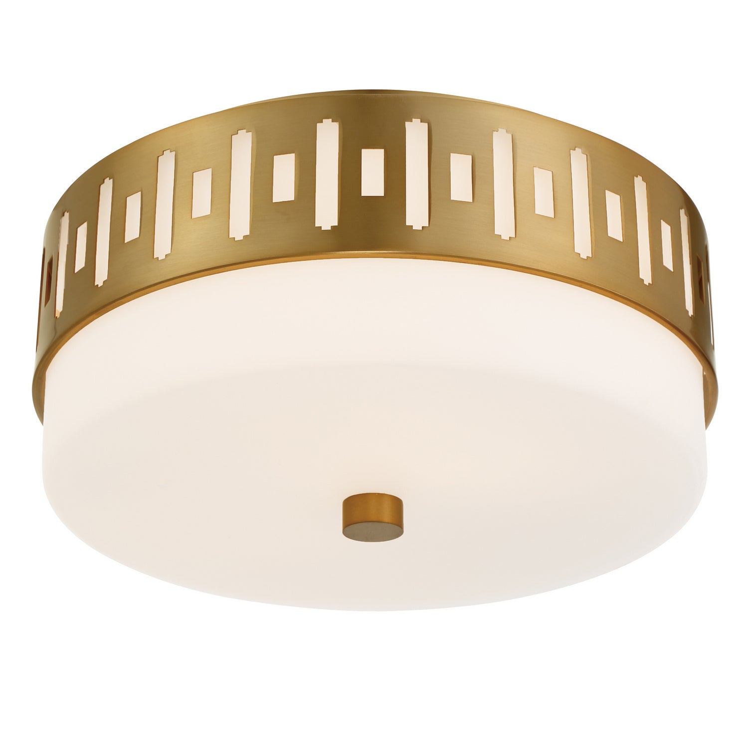 Crystorama - KEA-B8200-VG - Deux lampes Plafonnier - Keaton - Or vibrant