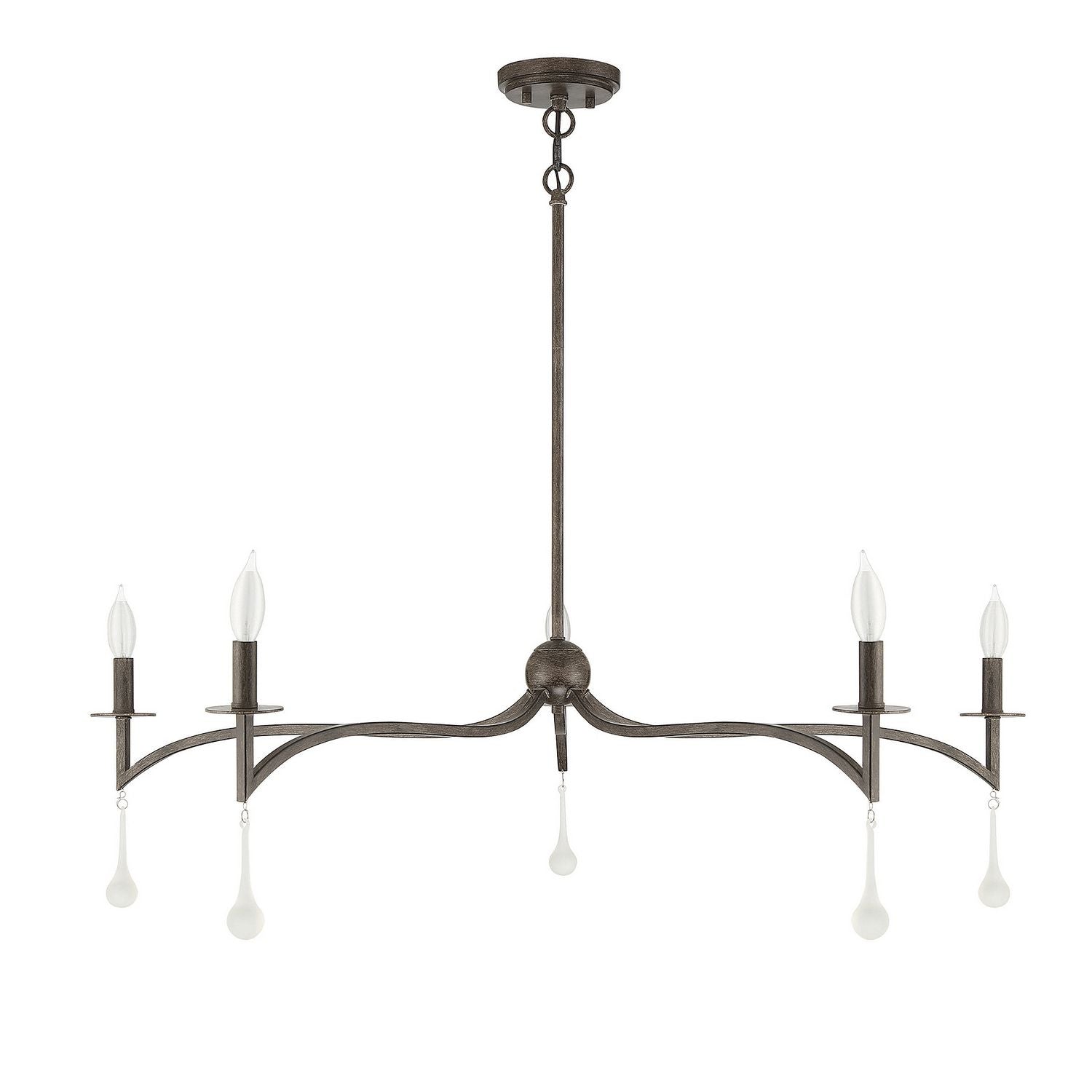 Savoy House - 1-1099-5-183 - Five Light Chandelier - Laramie - Chelsea Walnut