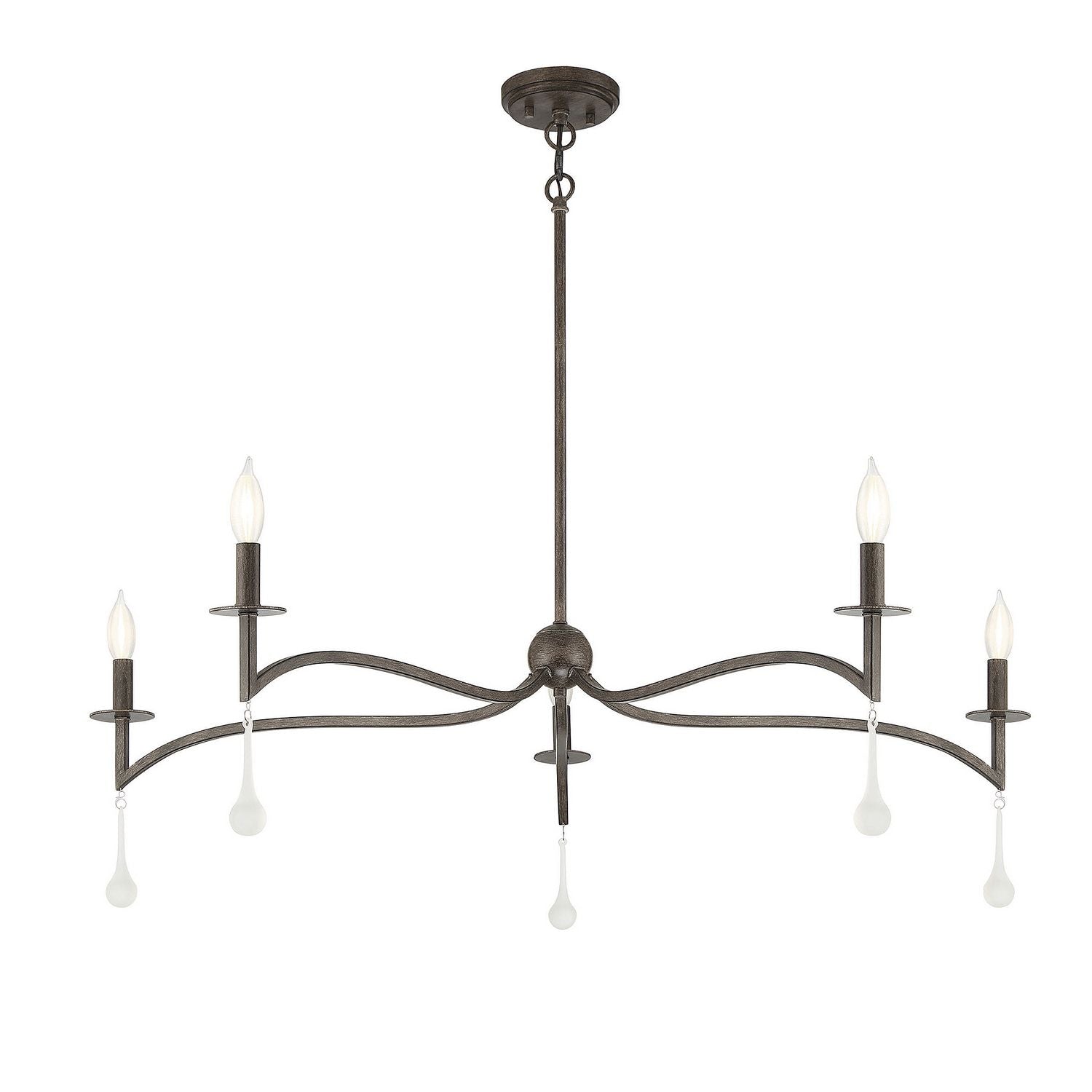 Savoy House - 1-1099-5-183 - Five Light Chandelier - Laramie - Chelsea Walnut