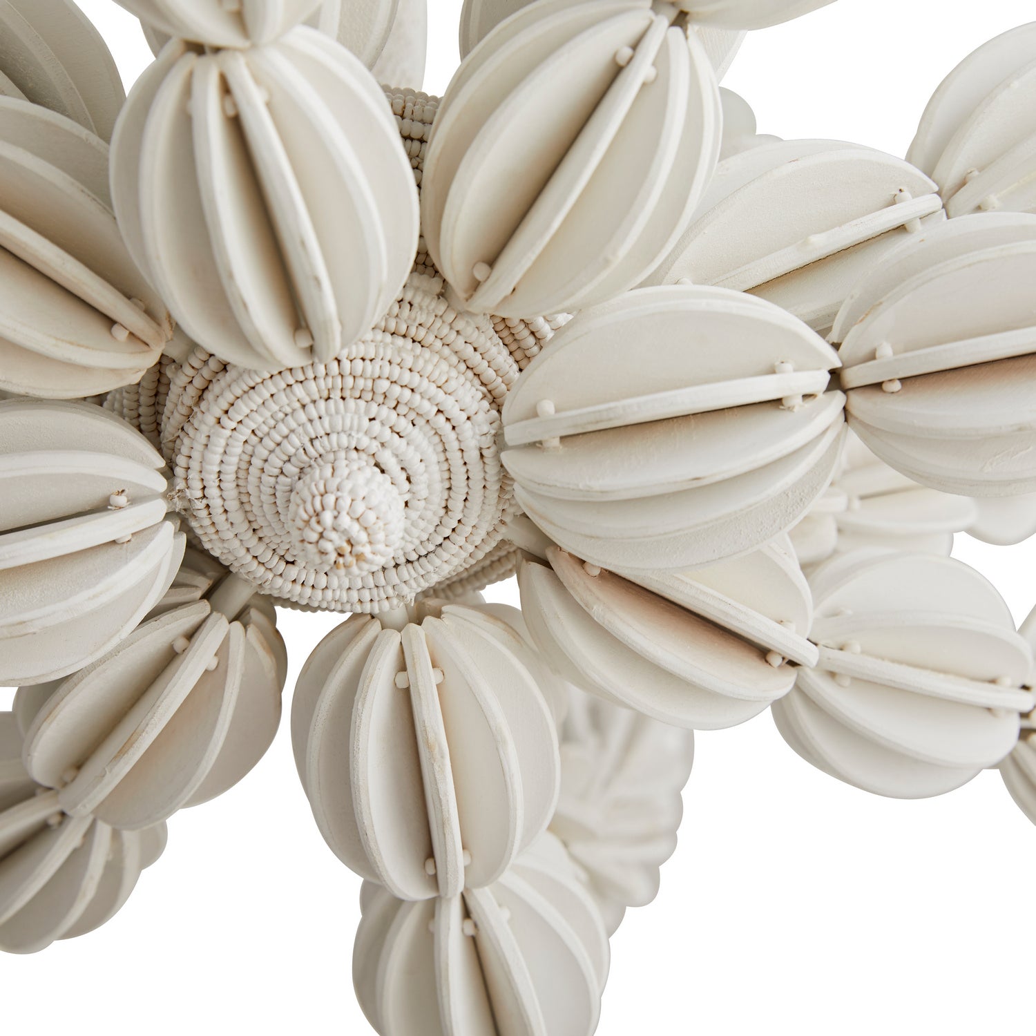 Arteriors - 85021 - Six Lumières Suspendu - Indi - Blanc
