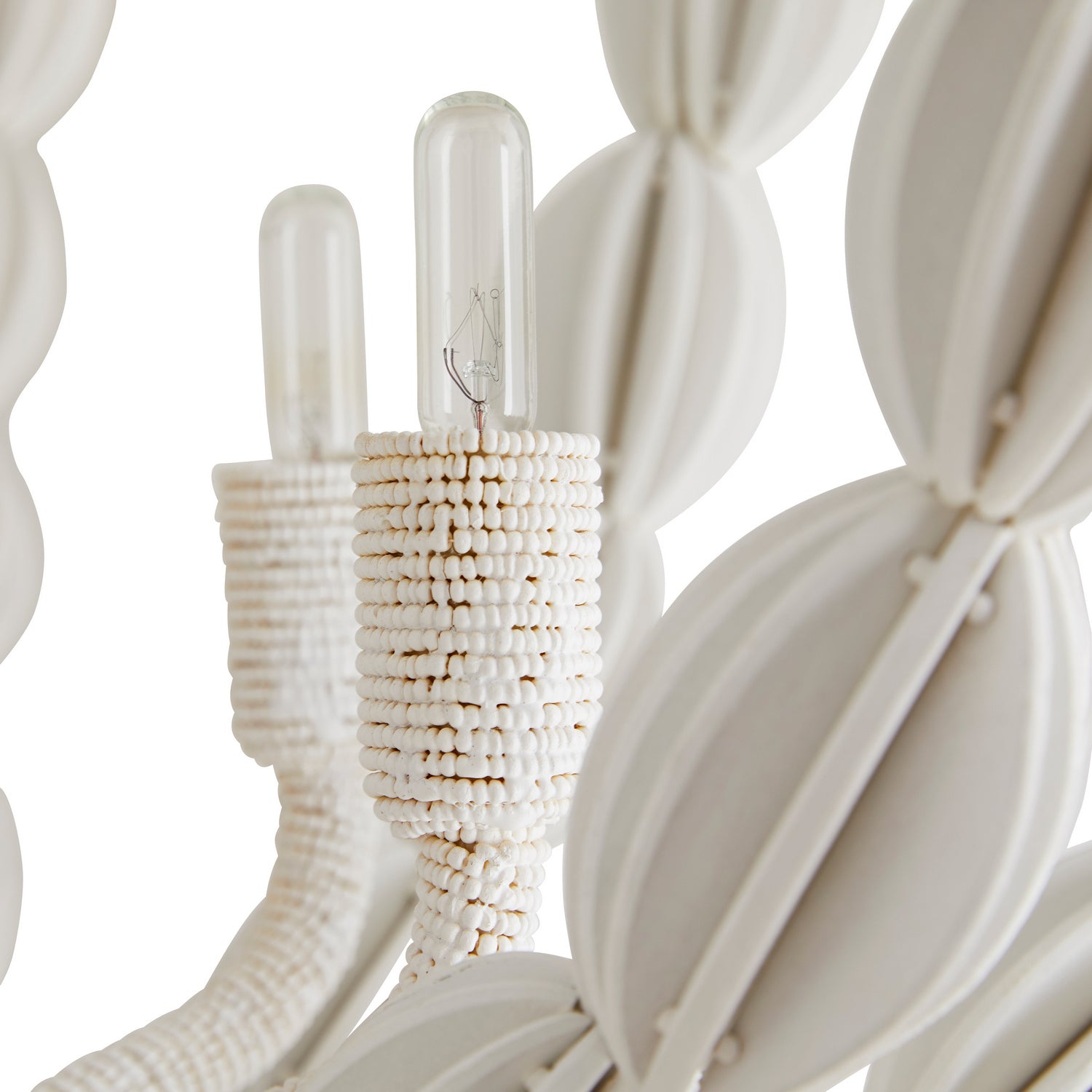 Arteriors - 85021 - Six Lumières Suspendu - Indi - Blanc