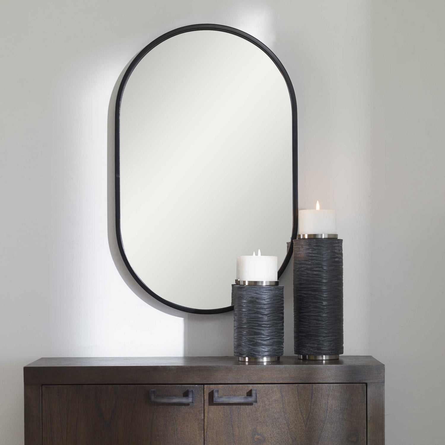 Uttermost - 09735 - Mirror - Varina - Satin Black