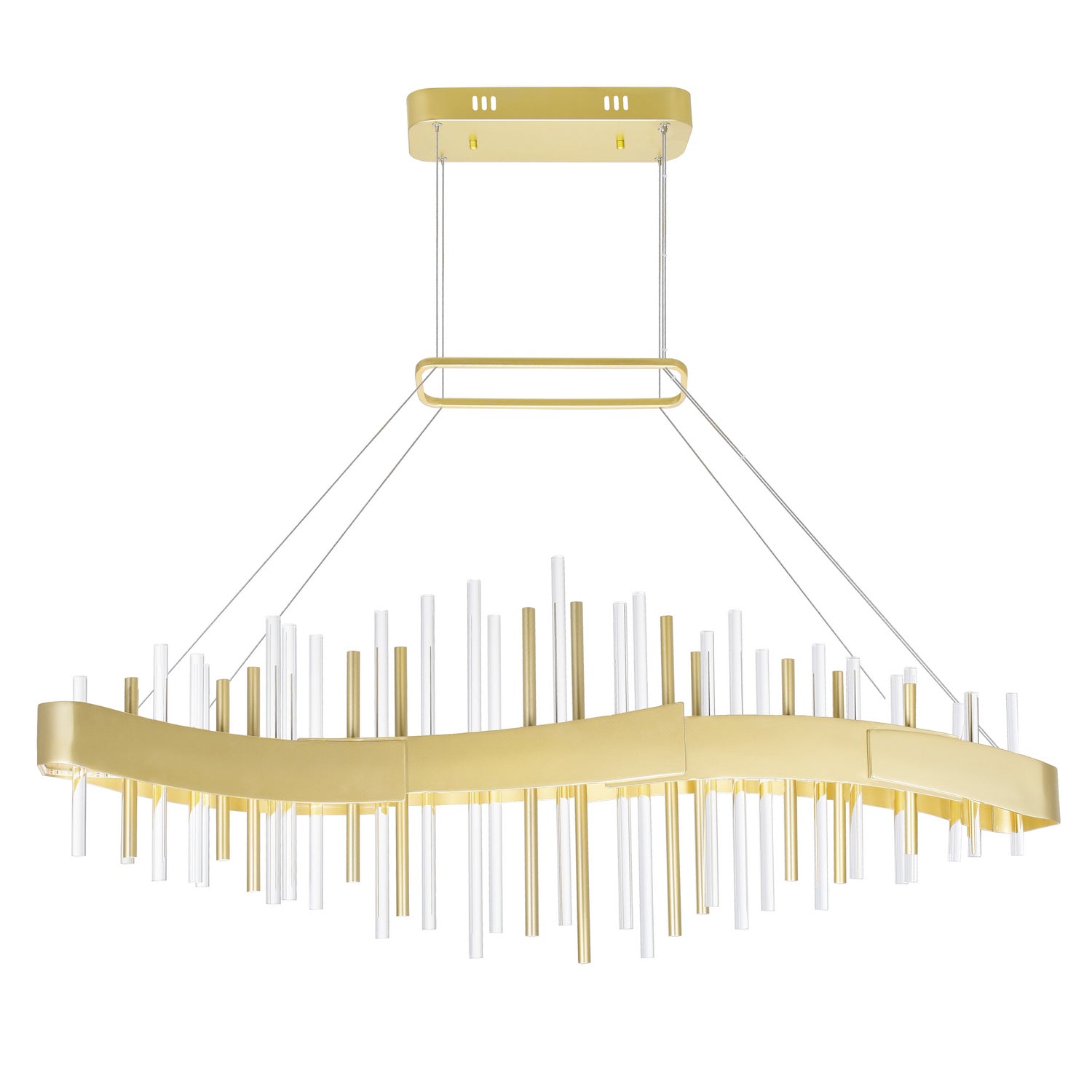 CWI Lighting Canada - 1245P40-602 - LED Chandelier - Millipede - Satin Gold