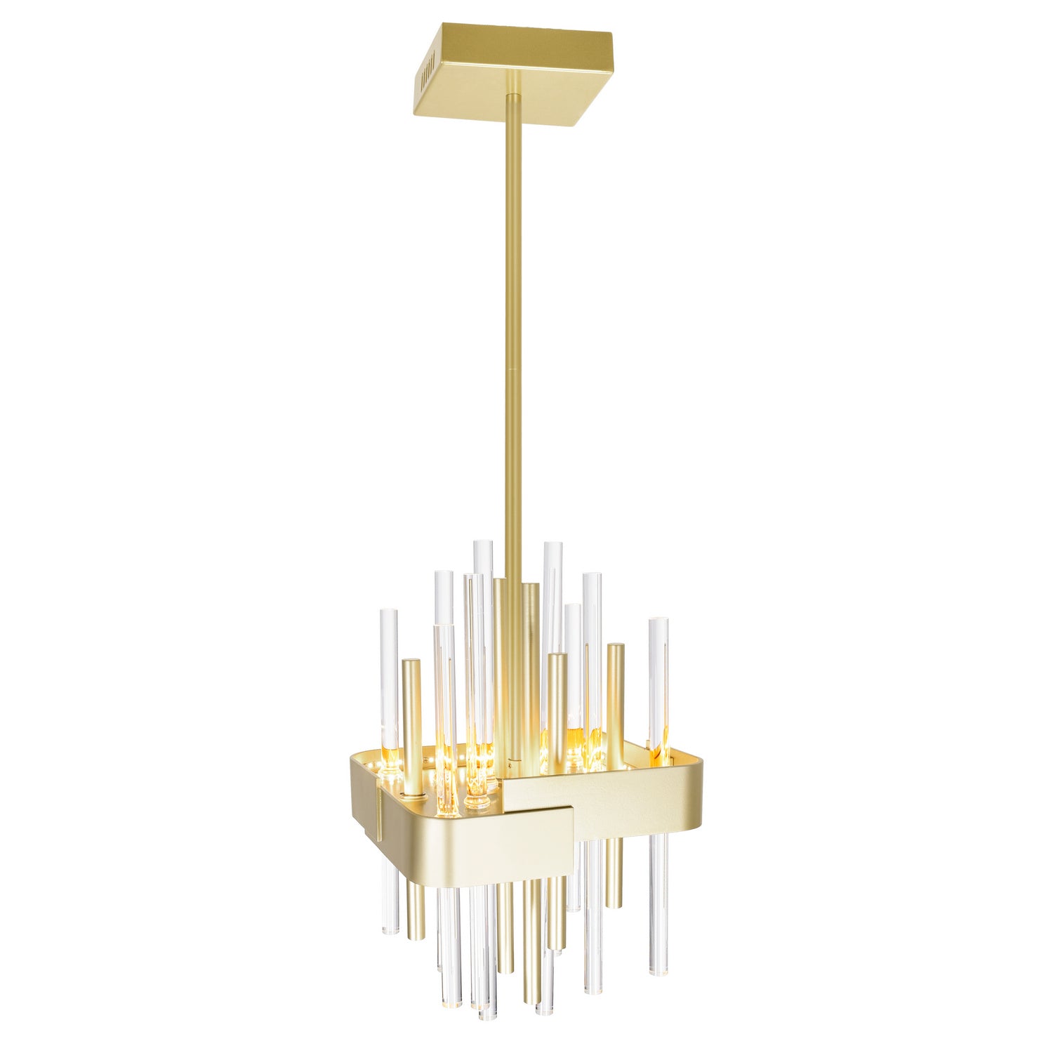 CWI Lighting Canada - 1245P8-602 - Mini LED Suspension - Mille-pattes - Or satiné
