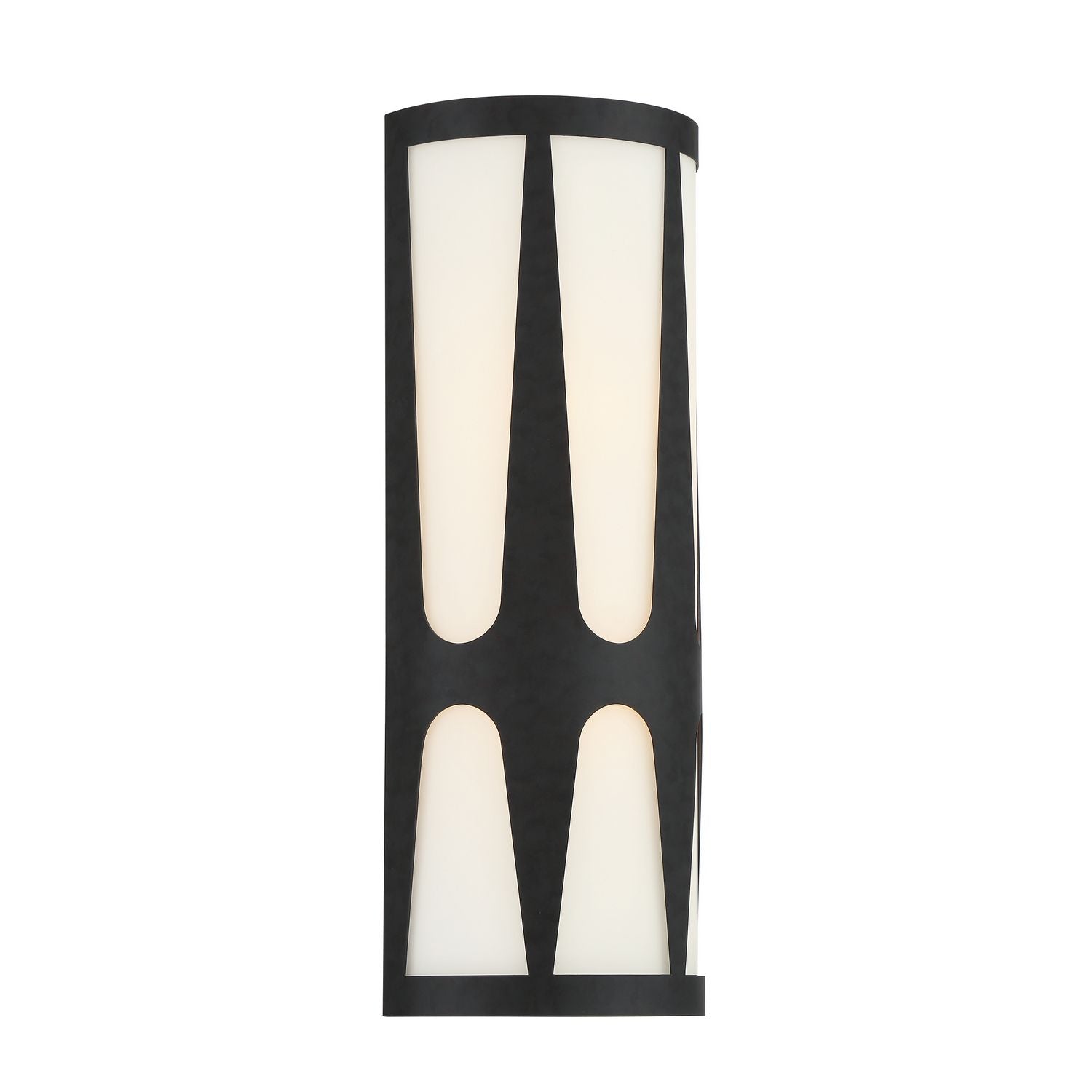 Crystorama - ROY-802-BK - Two Light Wall Sconce - Royston - Black