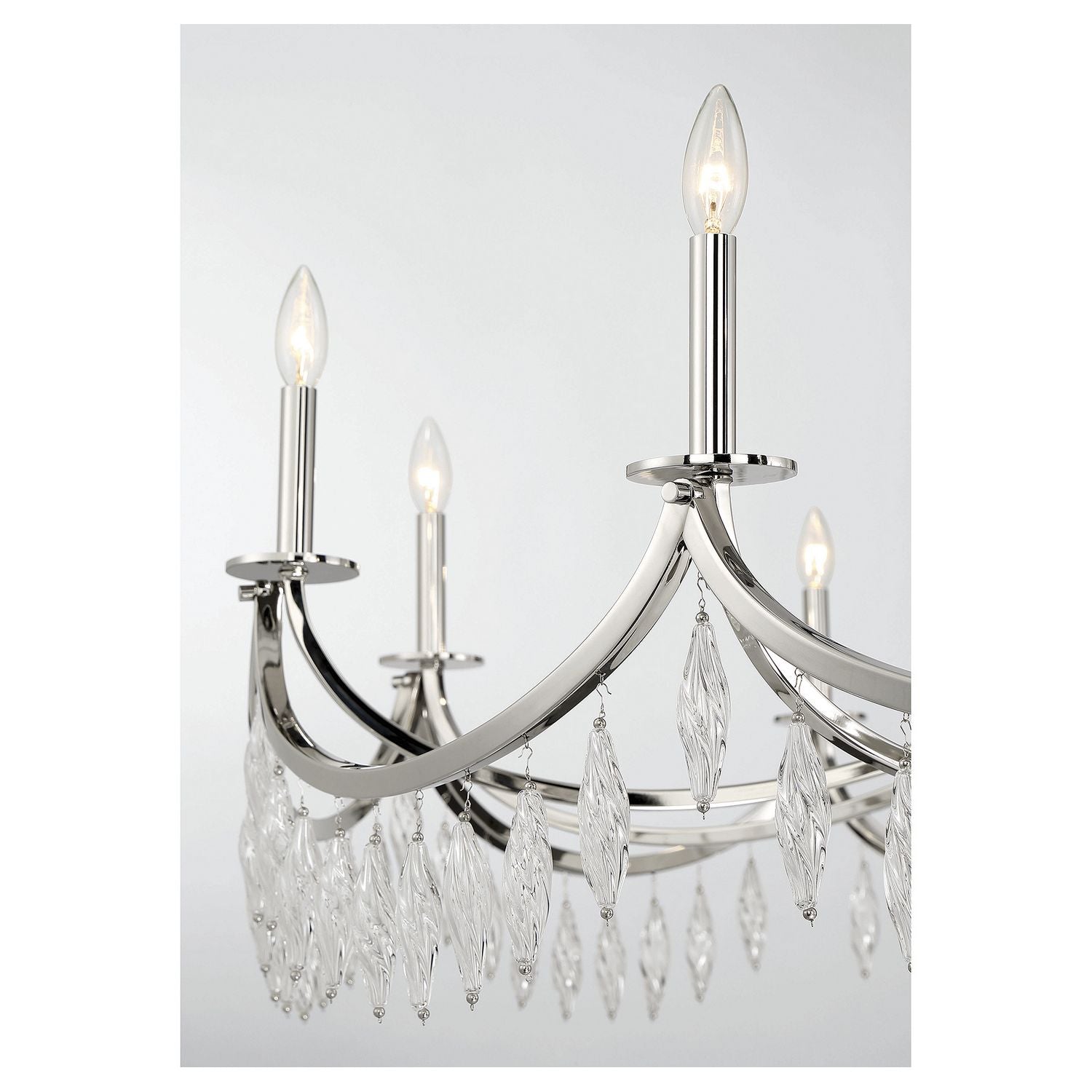 Savoy House - 1-1805-10-109 - Ten Light Chandelier - Kameron - Polished Nickel