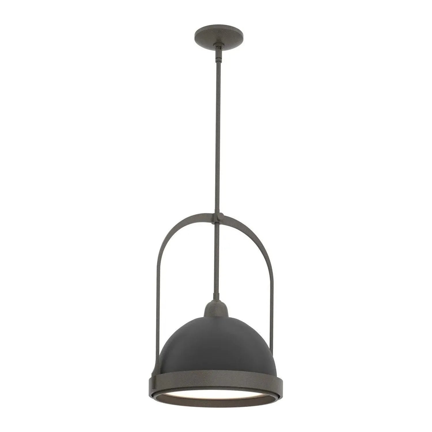 Hubbardton Forge - 187462-SKT-MULT-07-10 - One Light Mini Pendant - Atlas - Dark Smoke