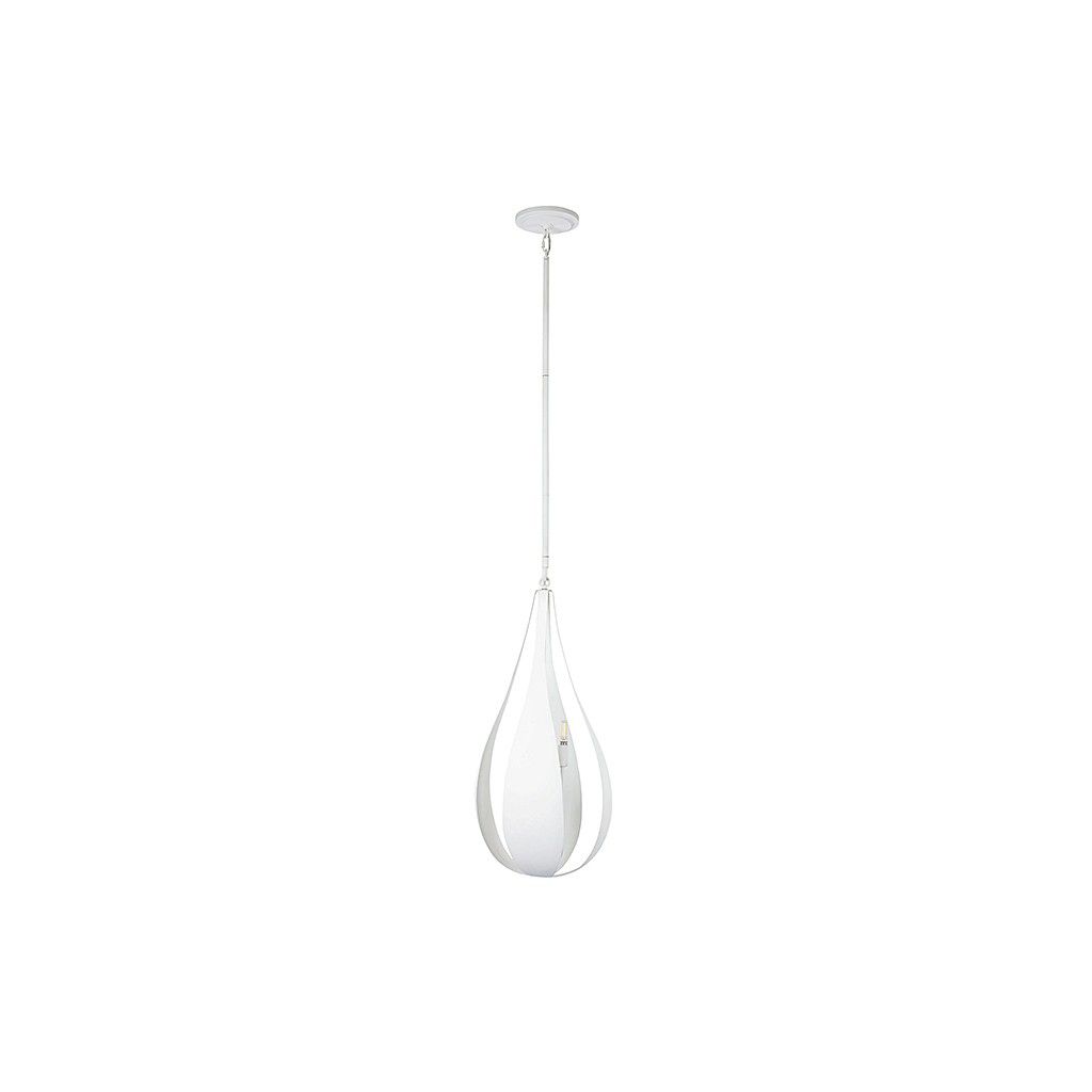 Savoy House - 3-4391-6-47 - Six Light Pendant - Bali - White Cashmere