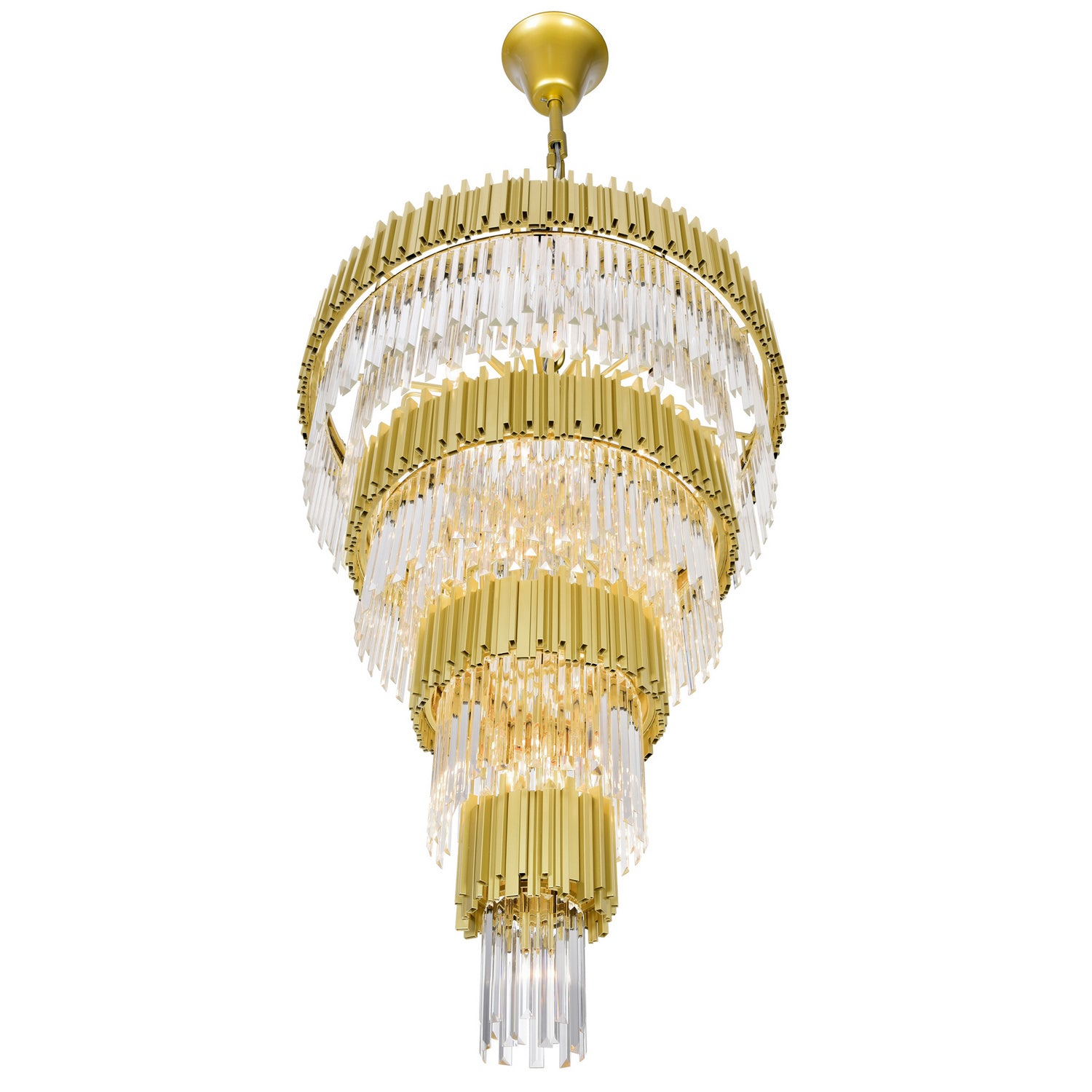 CWI Lighting Canada - 1112P40-34-169 - 34 Light Chandelier - Deco - Medallion Gold