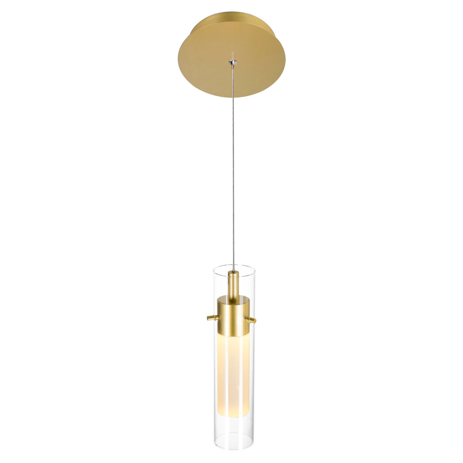 CWI Lighting Canada - 1606P5-1-602 - Mini LED Suspension - Olinda - Or satiné