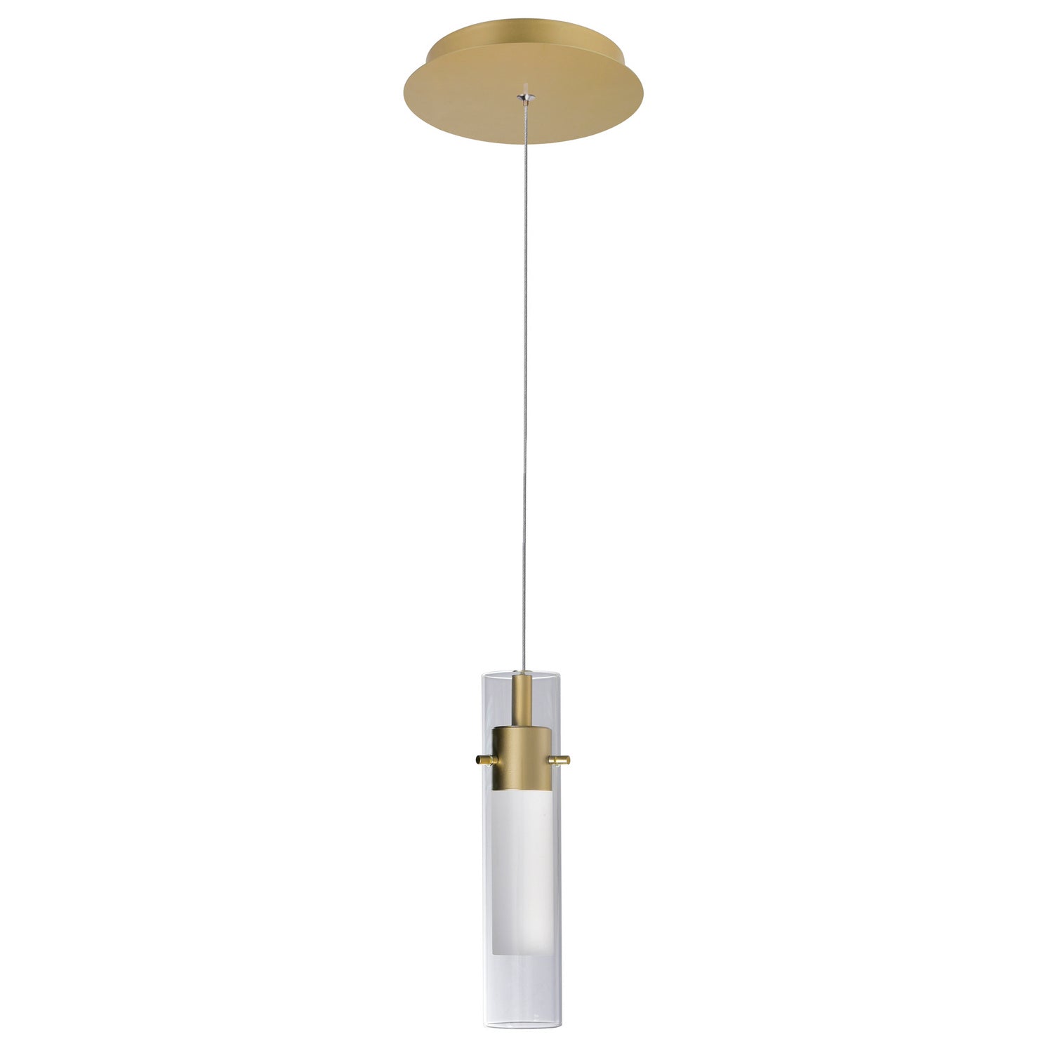 CWI Lighting Canada - 1606P5-1-602 - Mini LED Suspension - Olinda - Or satiné