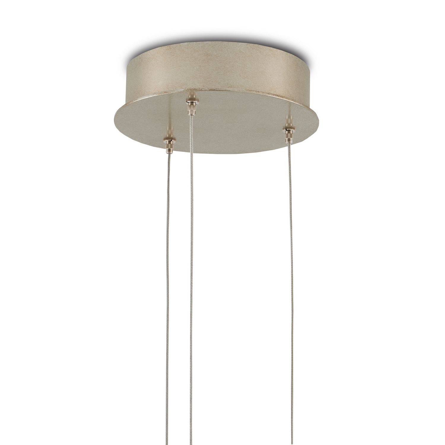 Currey and Company - 9000-1006 - Trois Lumières Suspension - Collection Palatino - Terre mouchetée
