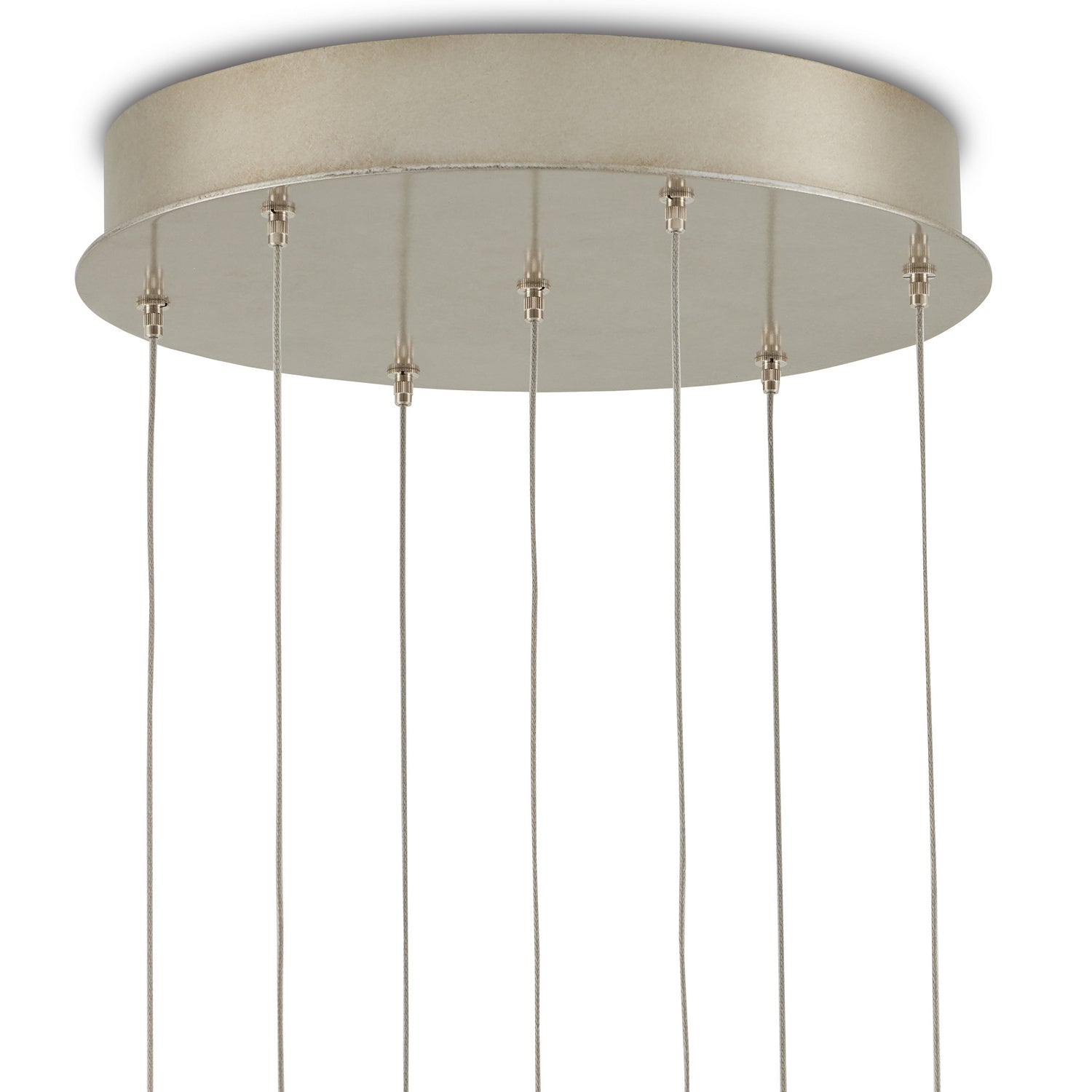 Currey and Company - 9000-1007 - Sept Lumières Suspension - Collection Palatino - Terre mouchetée