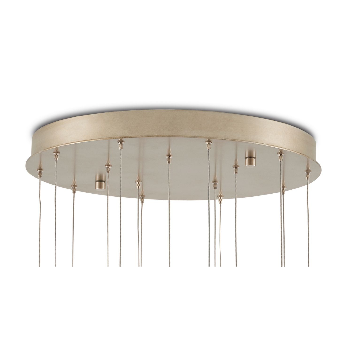 Currey and Company - 9000-1008 - 15 Lumière Suspension - Collection Palatino - Terre mouchetée