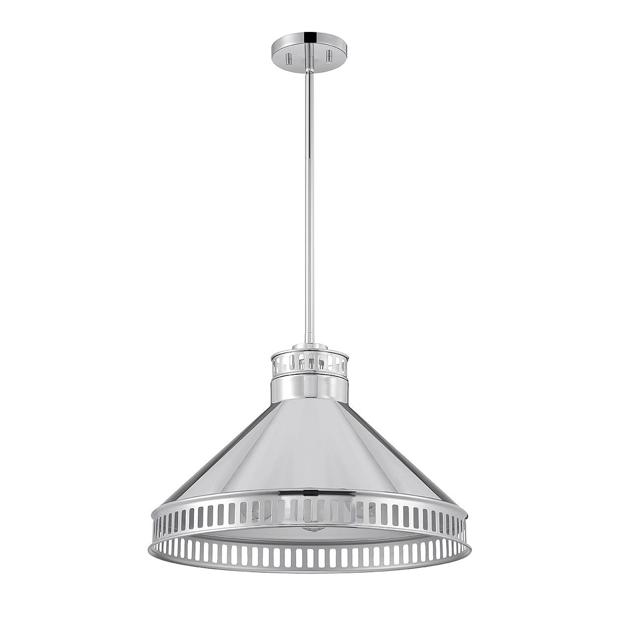 Savoy House - 7-8801-3-109 - Three Light Pendant - Seagram - Polished Nickel