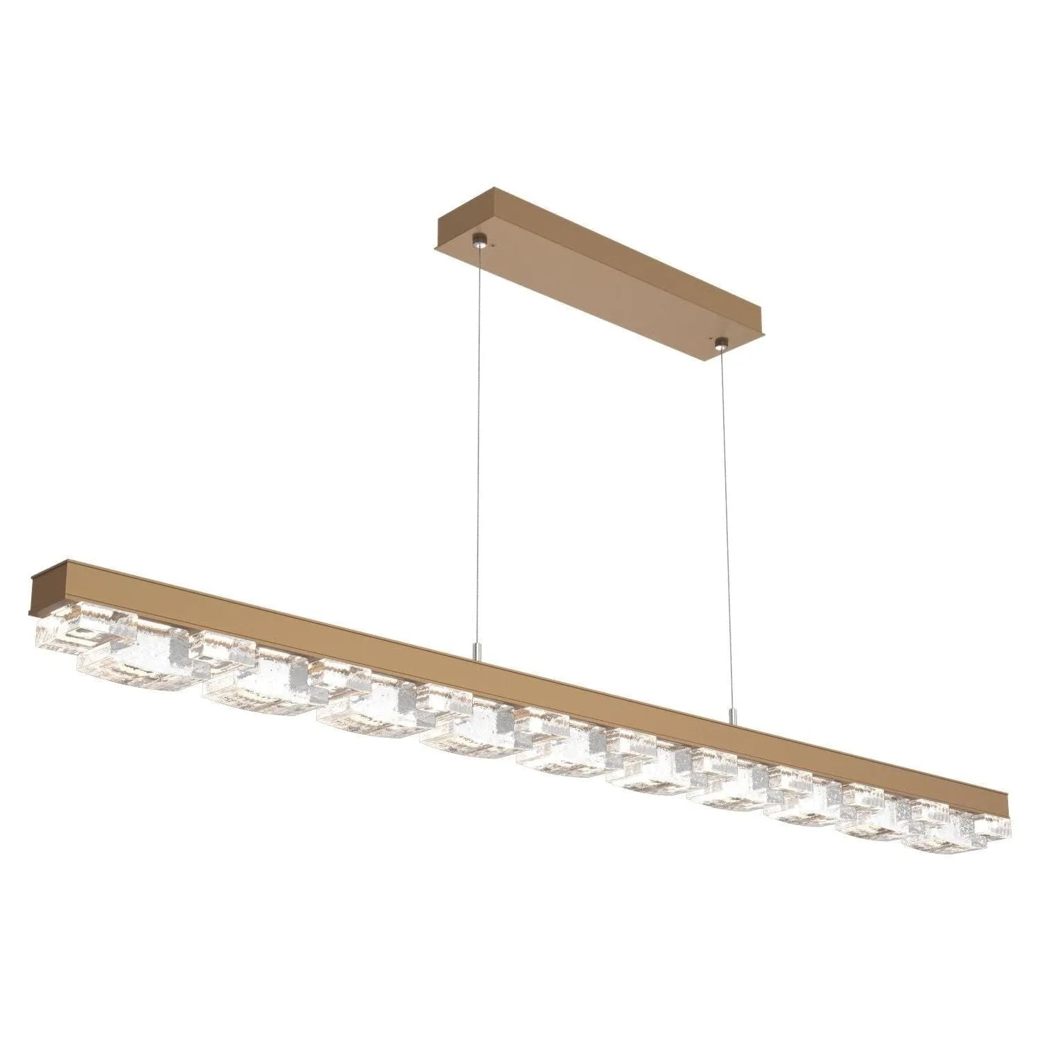 Hammerton Studio - PLB0087-60-NB-TE-CA1-L3 - LED Linear - Tessera - Novel Brass