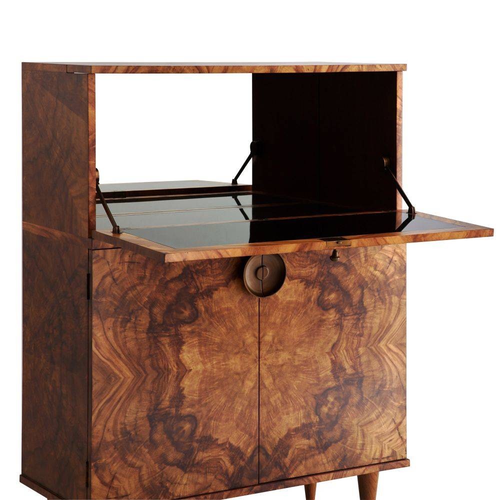 Arteriors - 5688 - Meuble bar - Manhattan - Toffee Burl