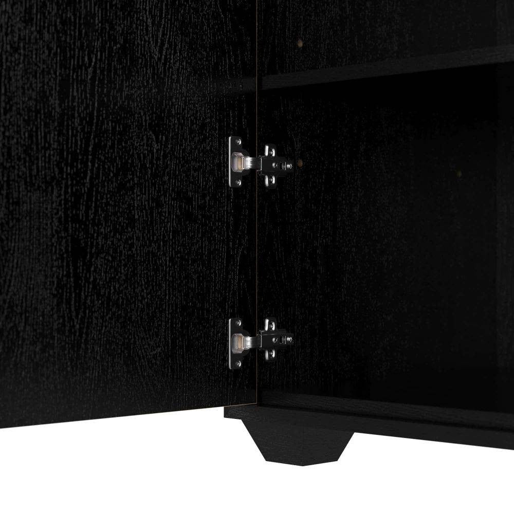 Arteriors - 5755 - Credenza - Sapphire - Chamois Gray Eucalyptus Veneer/Ebony Oak Veneer