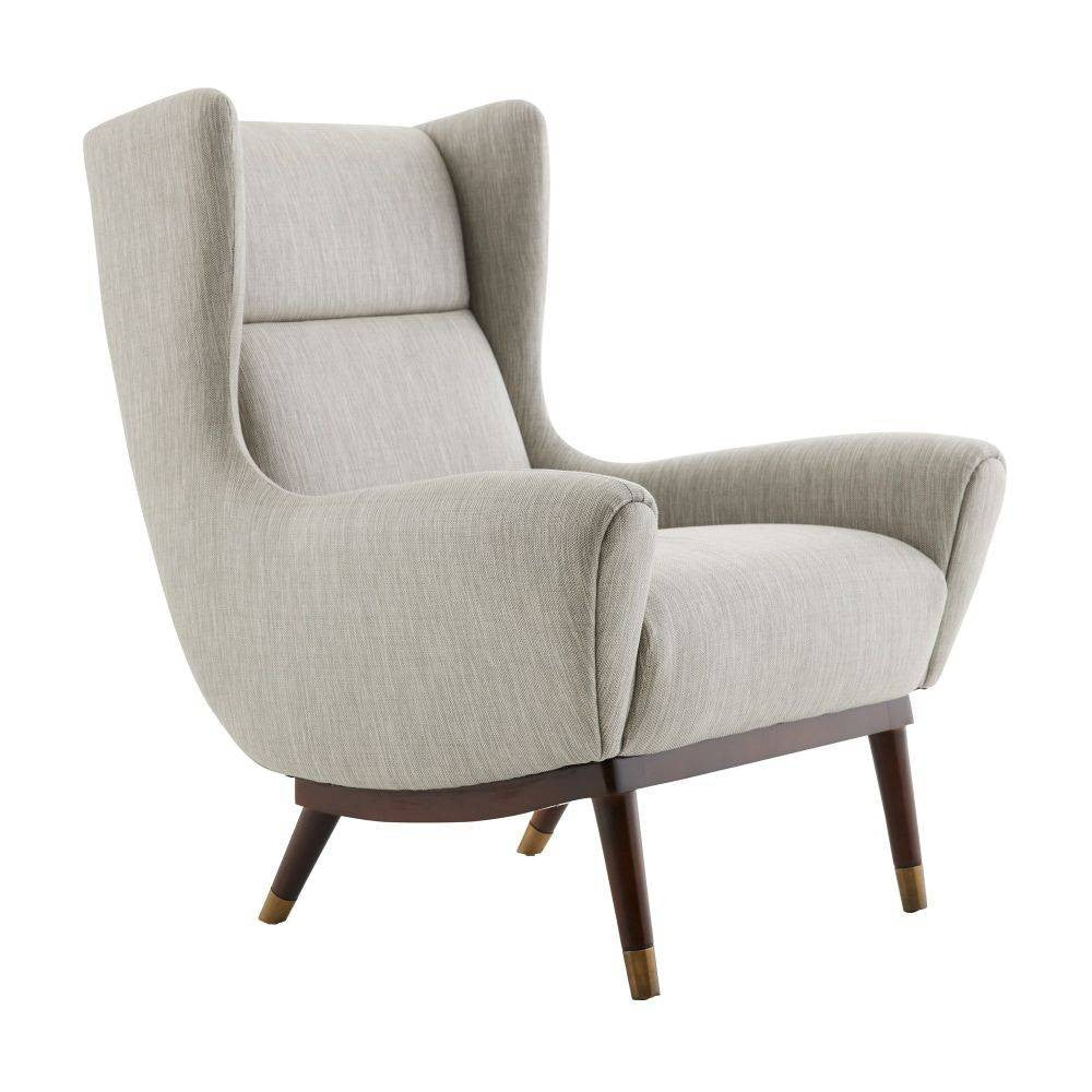 Arteriors - 8123 - Fauteuil lounge - Ophelia - Tweed fossilisé