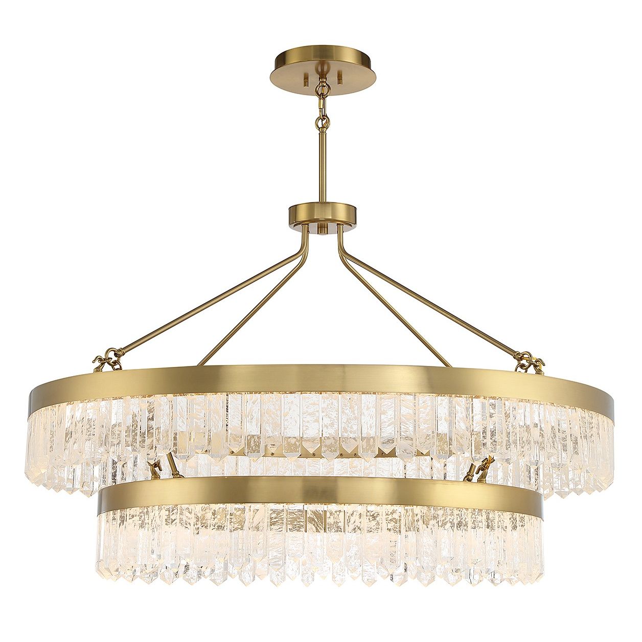 Savoy House - 7-1622-117-322 - LED Pendant - Landon - Warm Brass