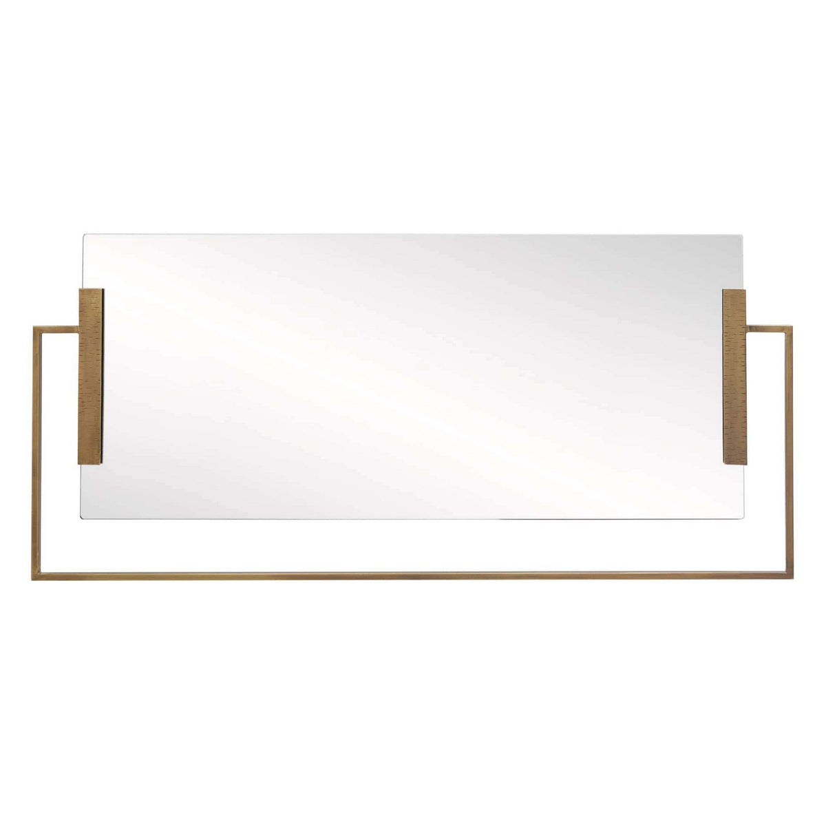 Arteriors WMI03 Princeton Mirror in Antique Brass