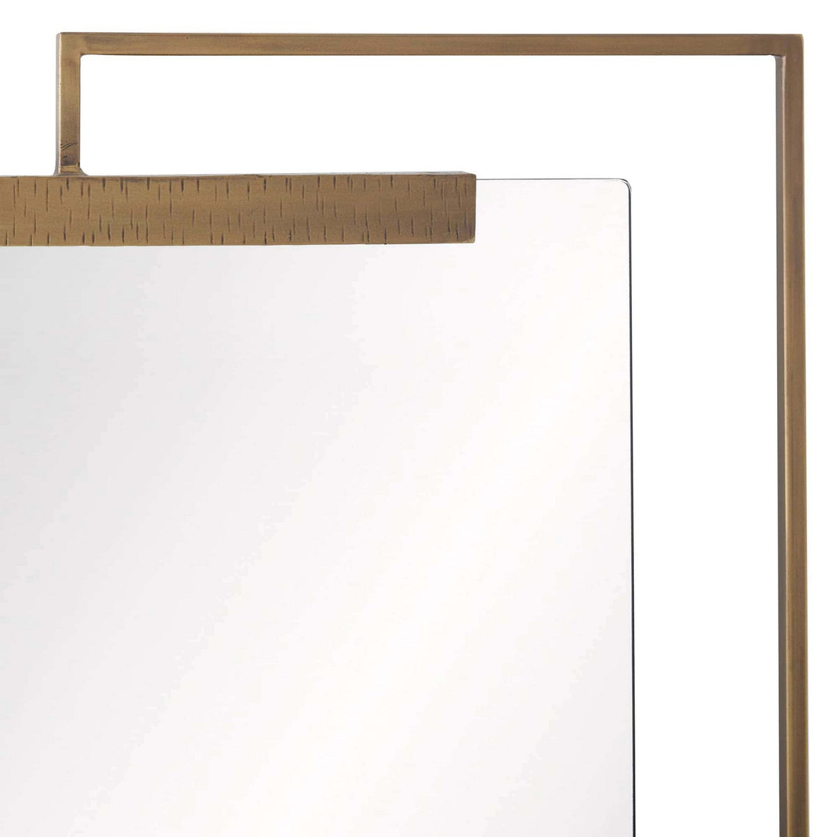 Arteriors WMI03 Princeton Mirror in Antique Brass