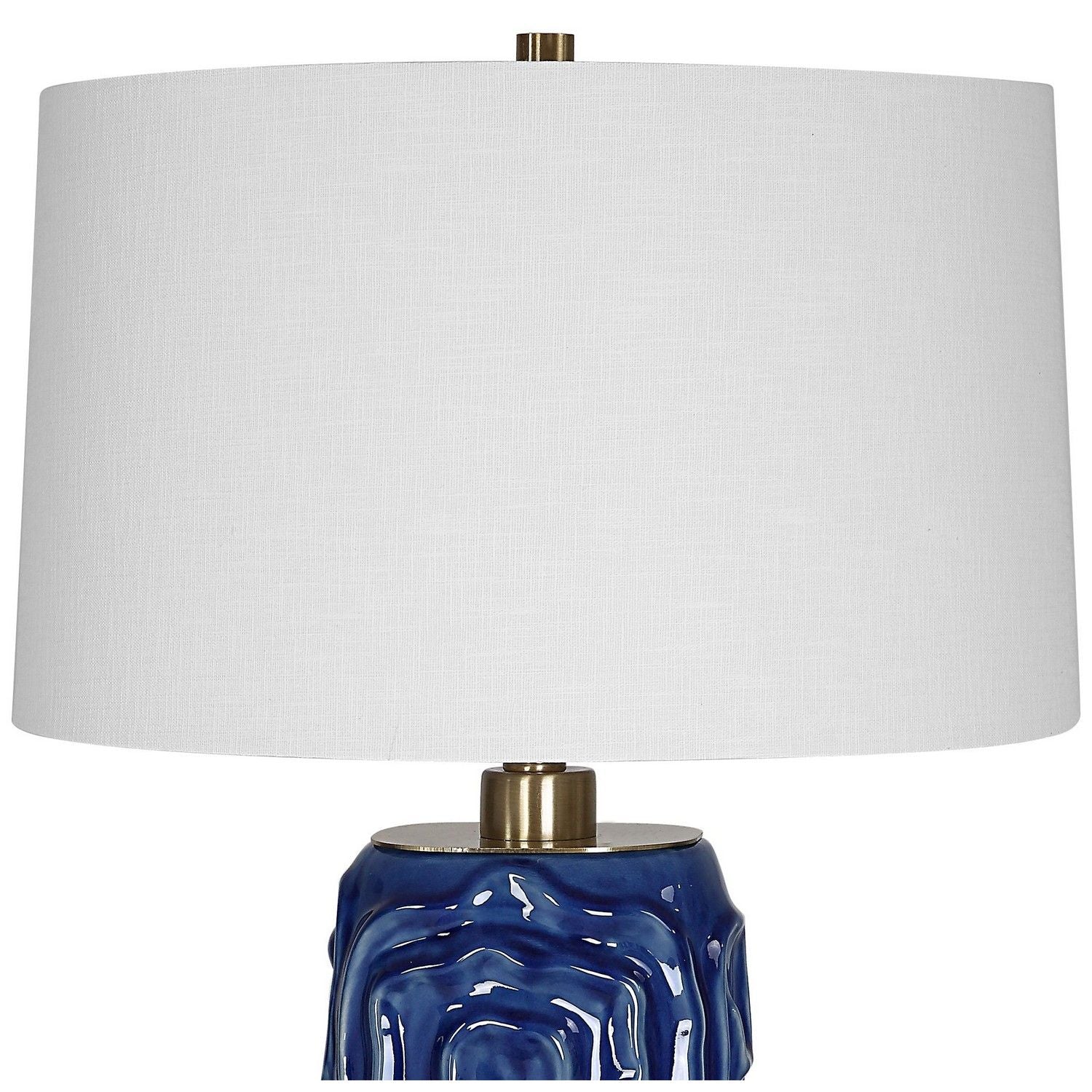 Uttermost - 30221-1 - One Light Table Lamp - Zade - Antiqued Brass