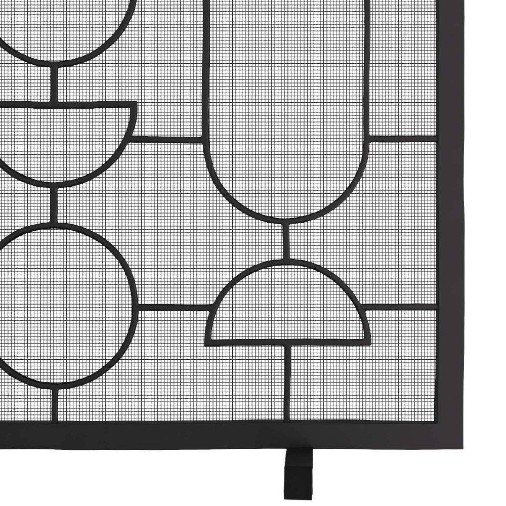 Arteriors - AFI04 - Firescreen - Adamo - Natural Iron