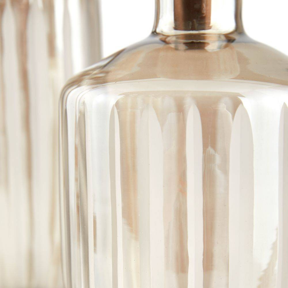 Arteriors - ARI11 - Carafes, lot de 2 - Arielle - Lueur fumée